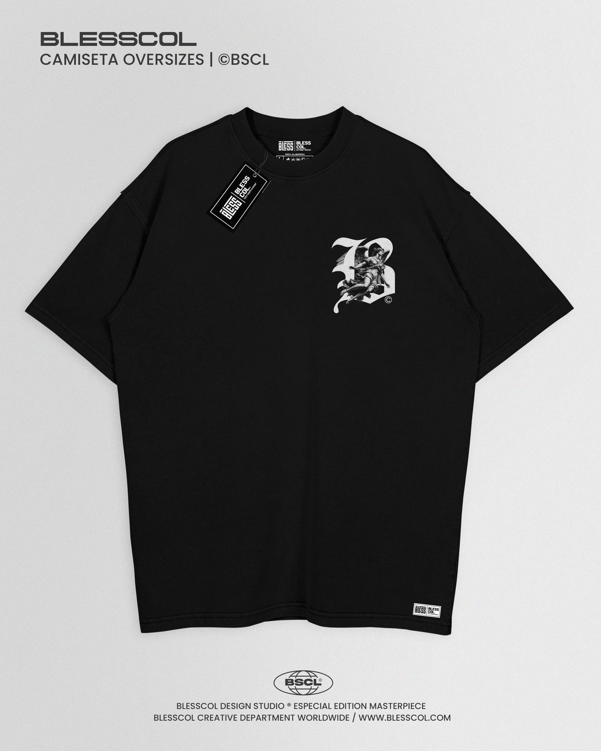 CAMISETA OVERSIZE STREETBORN SIGNATURE B