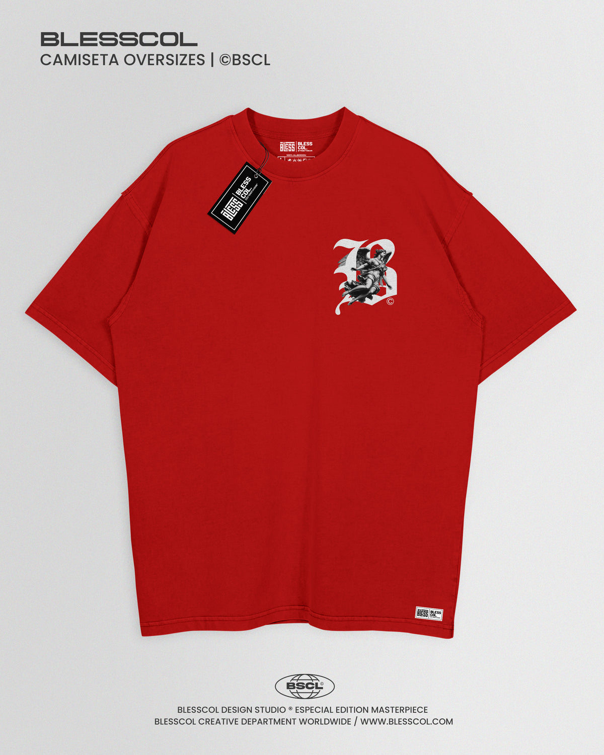 CAMISETA OVERSIZE STREETBORN SIGNATURE B