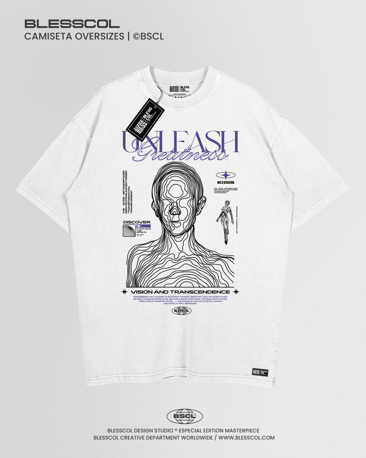 CAMISETA OVERSIZE VISION TRANSCENDENT