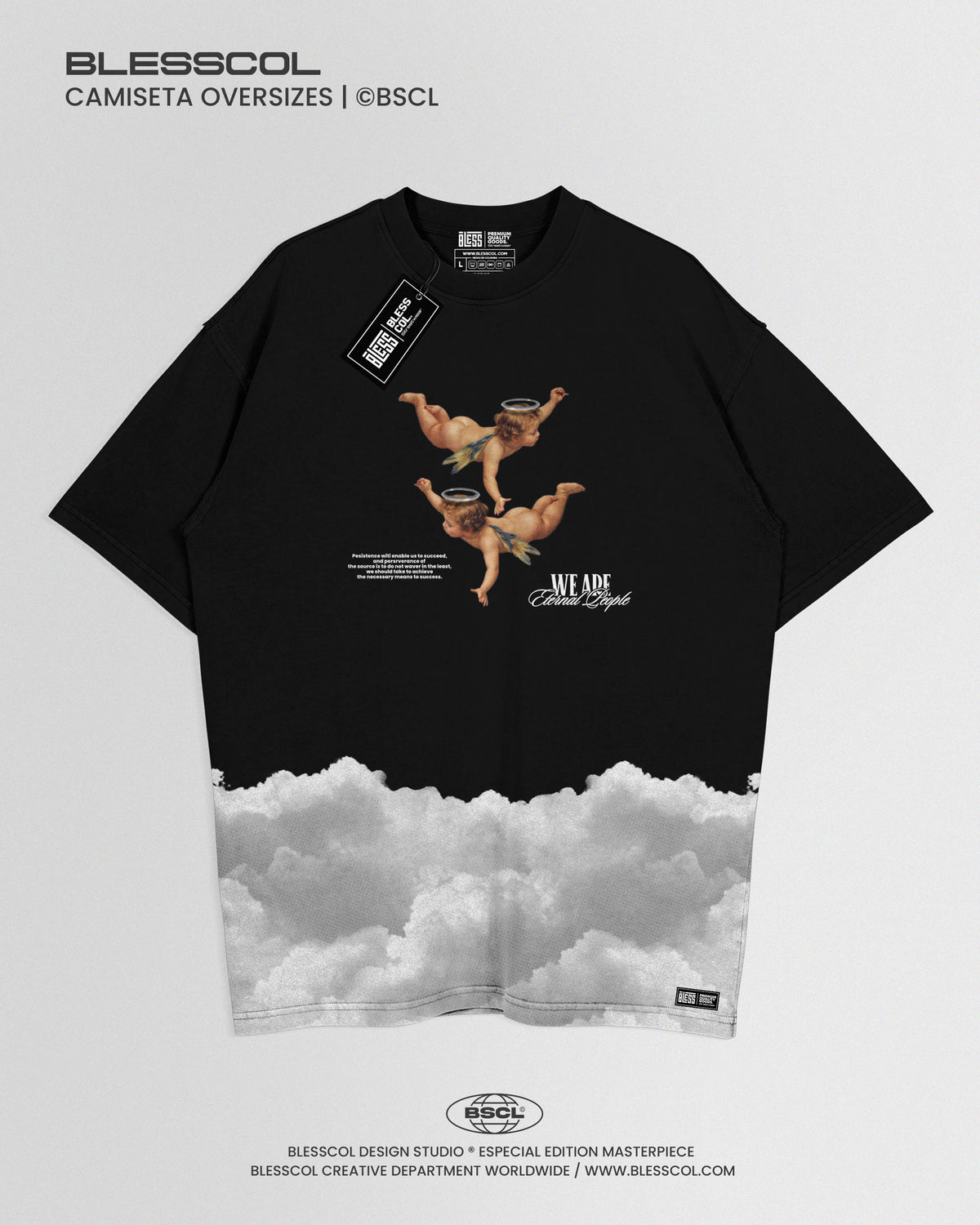 CAMISETA OVERSIZE THE ANGELES