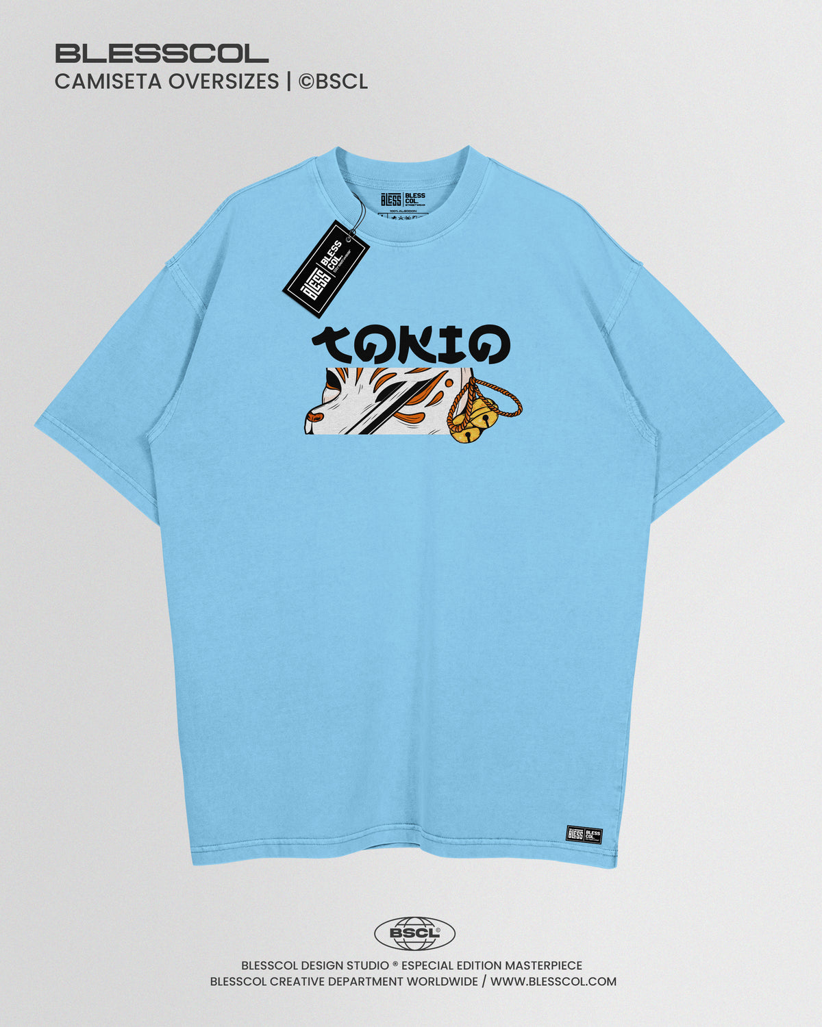 CAMISETA OVERSIZE TOKIO JAPAN