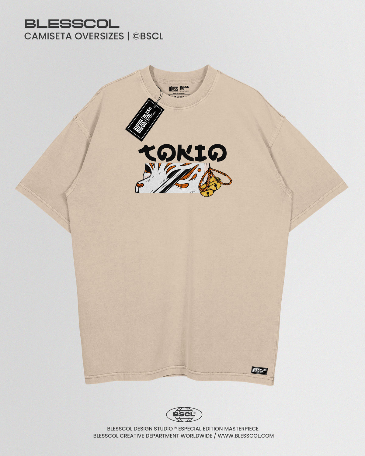 CAMISETA OVERSIZE TOKIO JAPAN