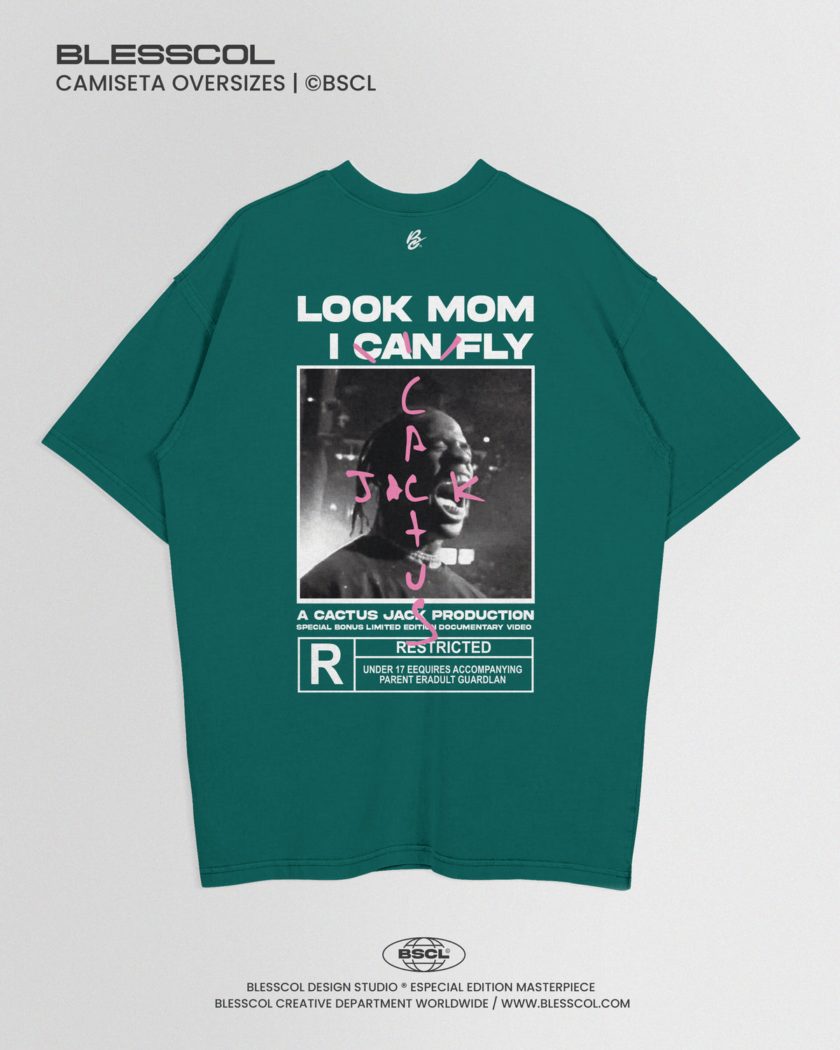 CAMISETA OVERSIZE TRAVIS SCOTT