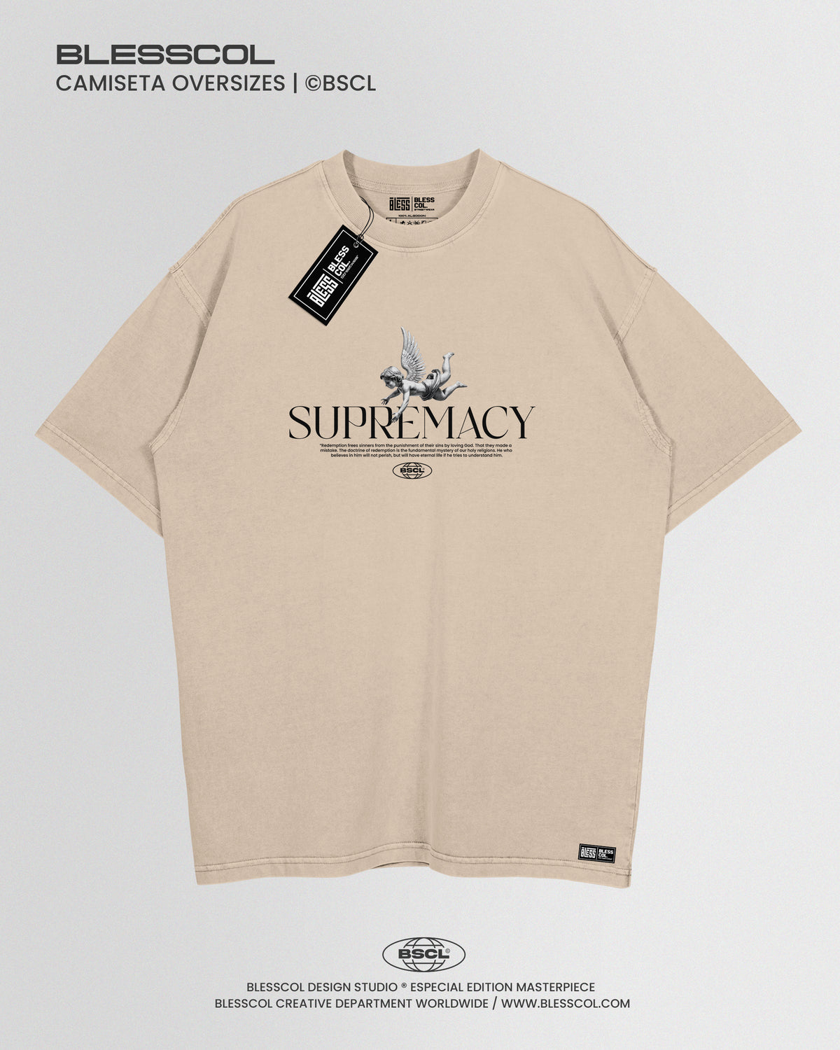 CAMISETA OVERSIZE SUPREMACY EDITION