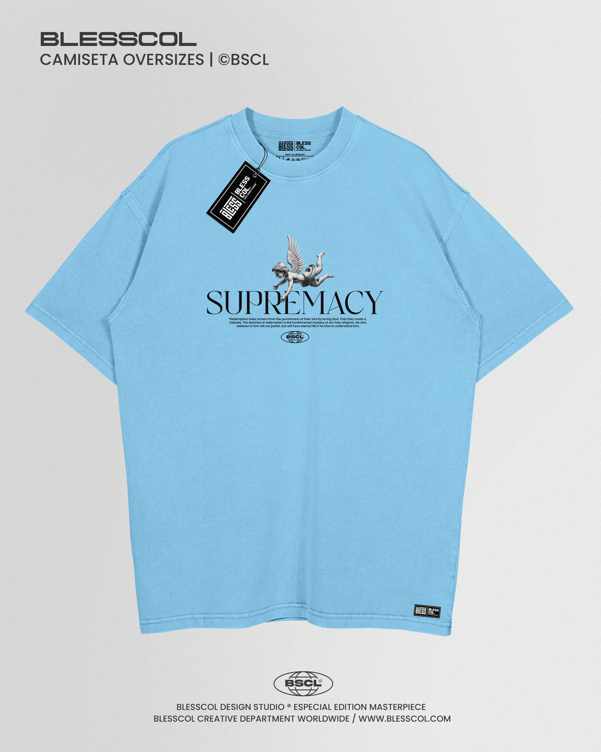 CAMISETA OVERSIZE SUPREMACY EDITION