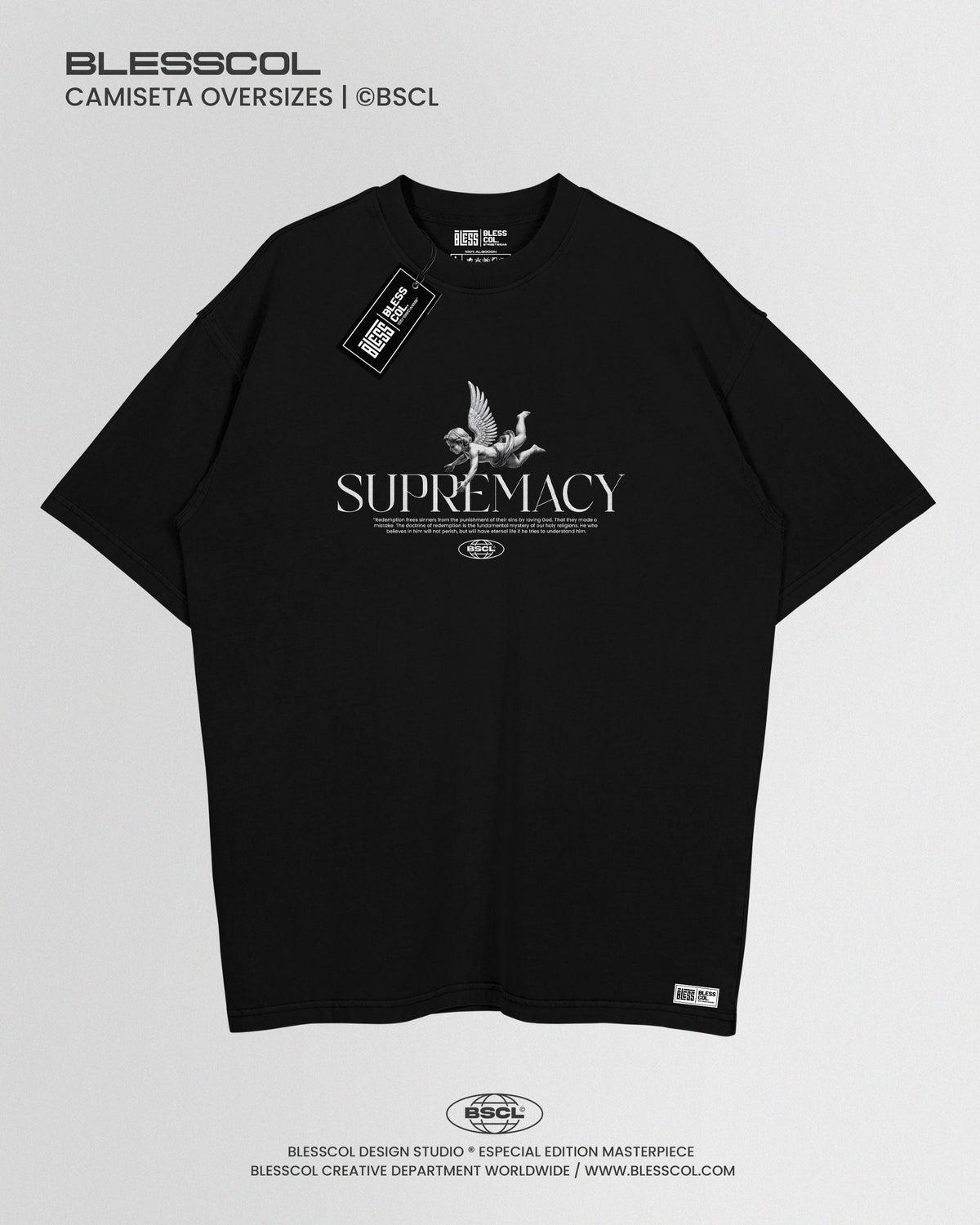CAMISETA OVERSIZE SUPREMACY EDITION
