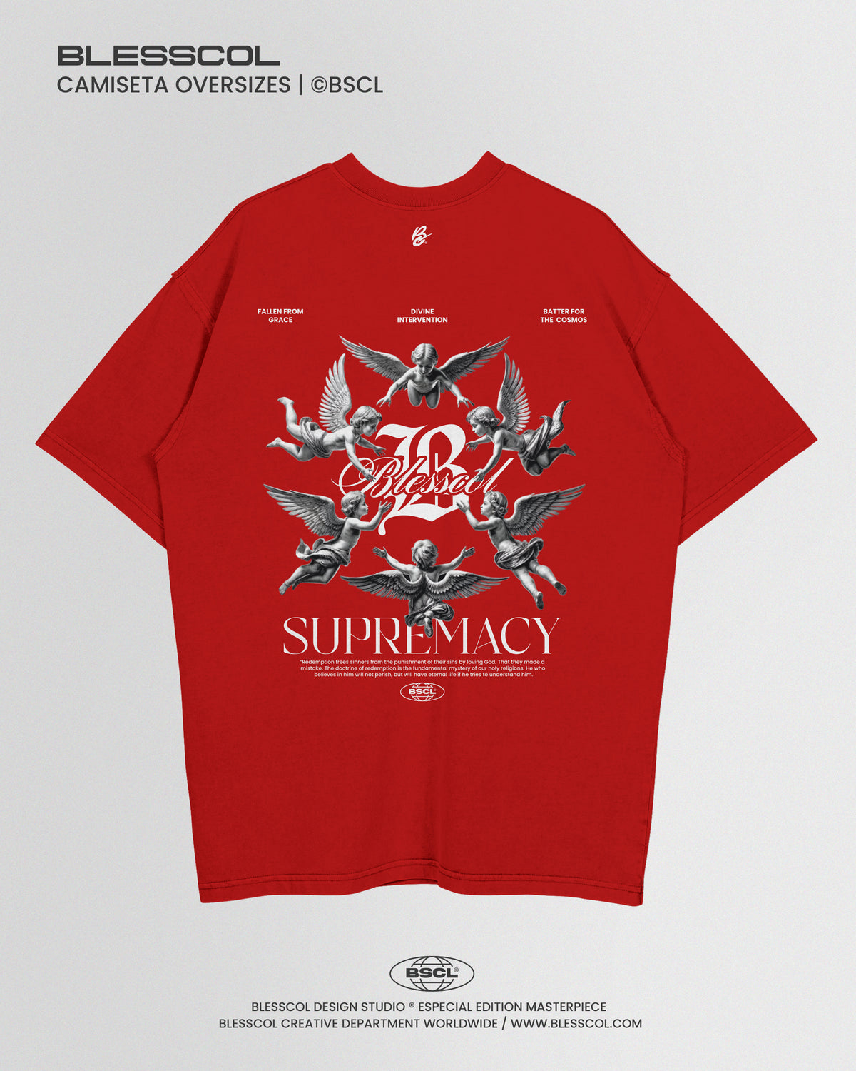 CAMISETA OVERSIZE SUPREMACY EDITION
