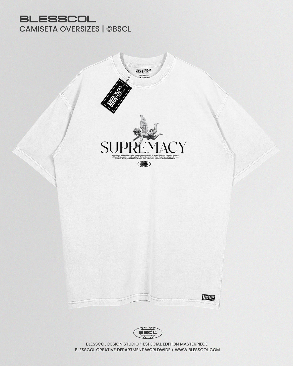 CAMISETA OVERSIZE SUPREMACY EDITION