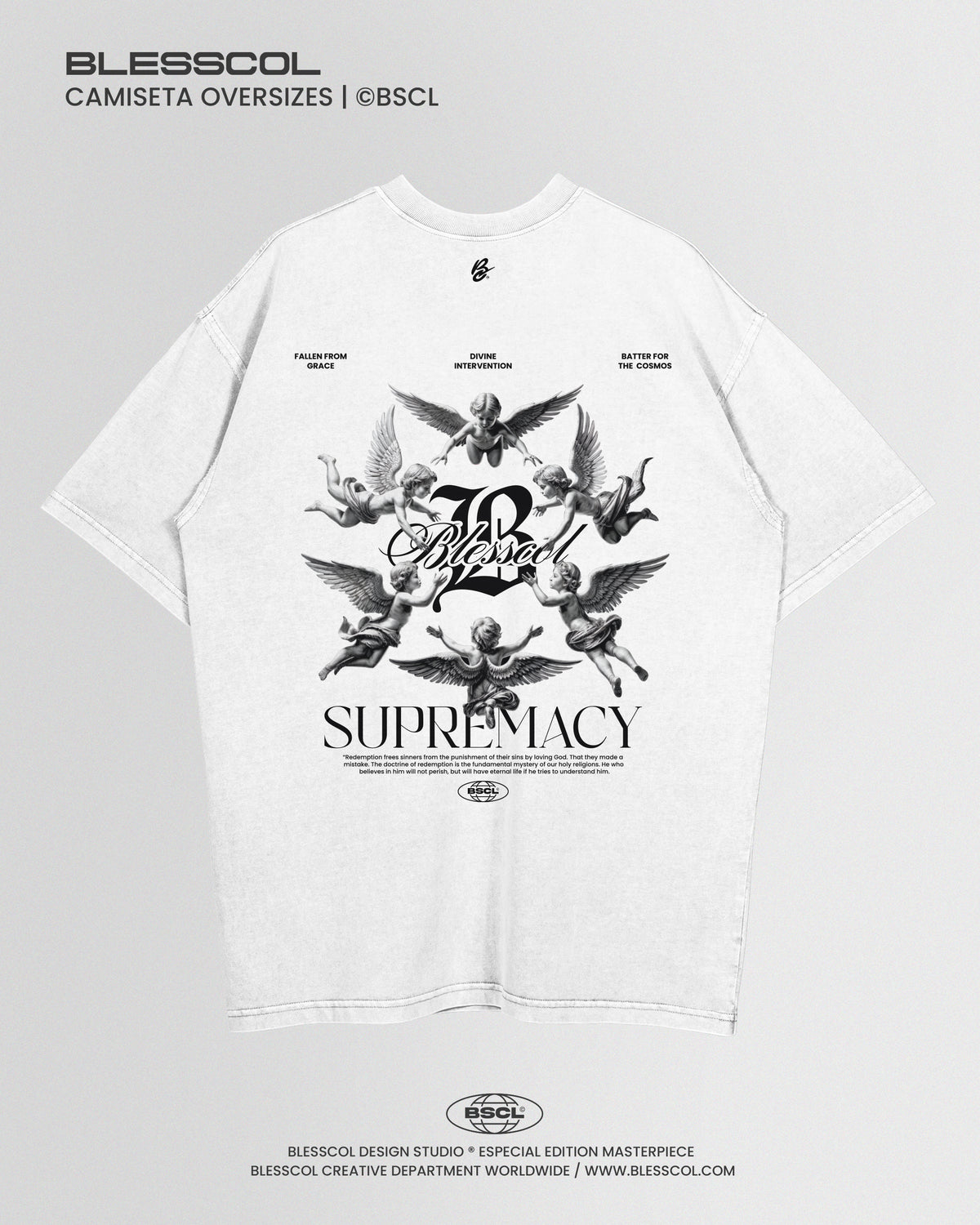 CAMISETA OVERSIZE SUPREMACY EDITION