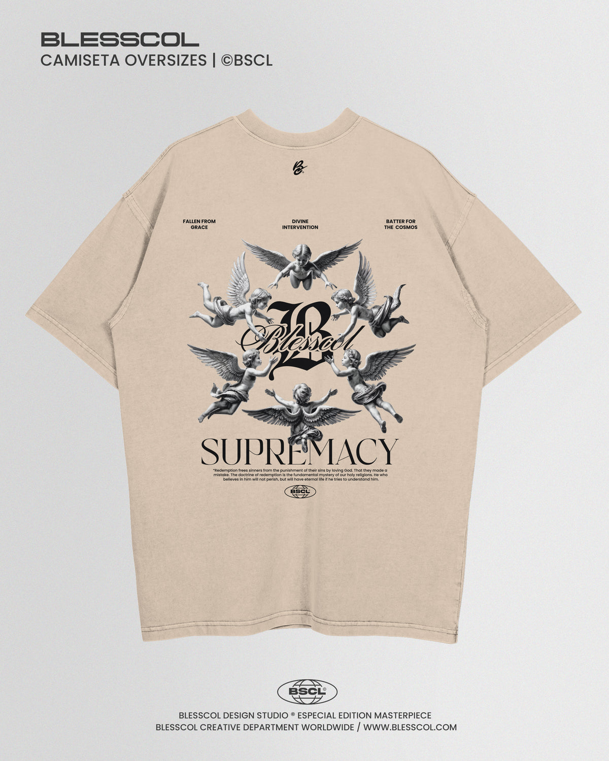 CAMISETA OVERSIZE SUPREMACY EDITION