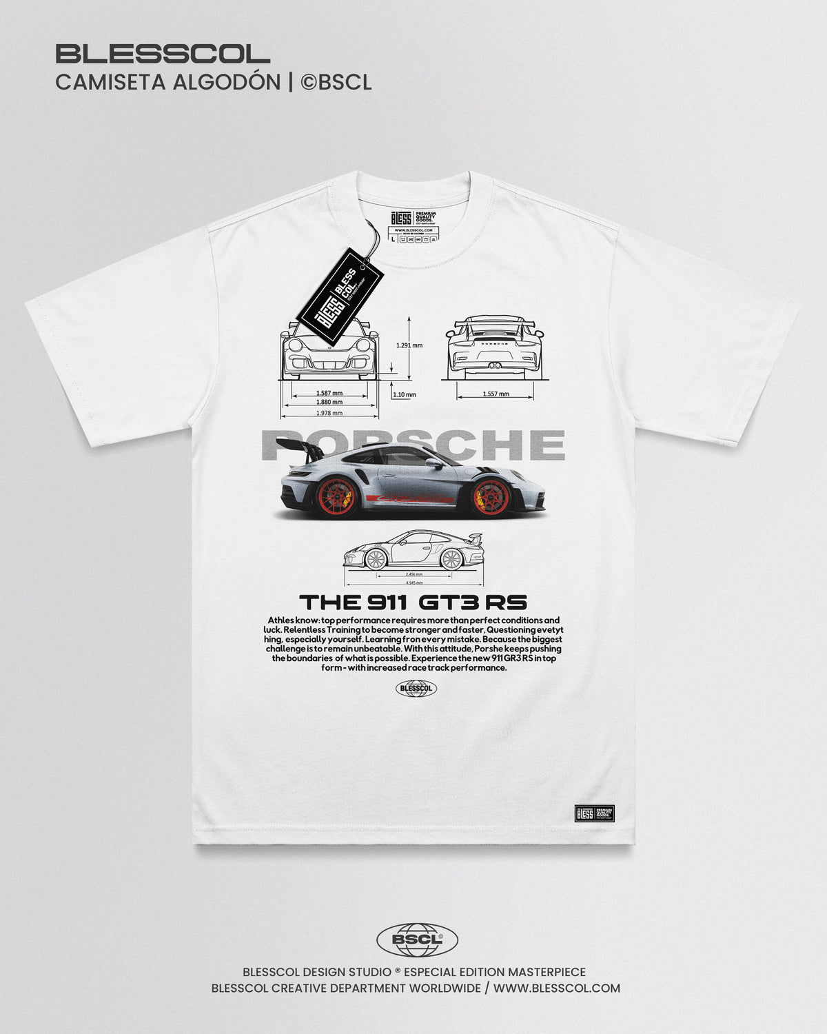 CAMISETA PORSCHE 991 GT3 RS