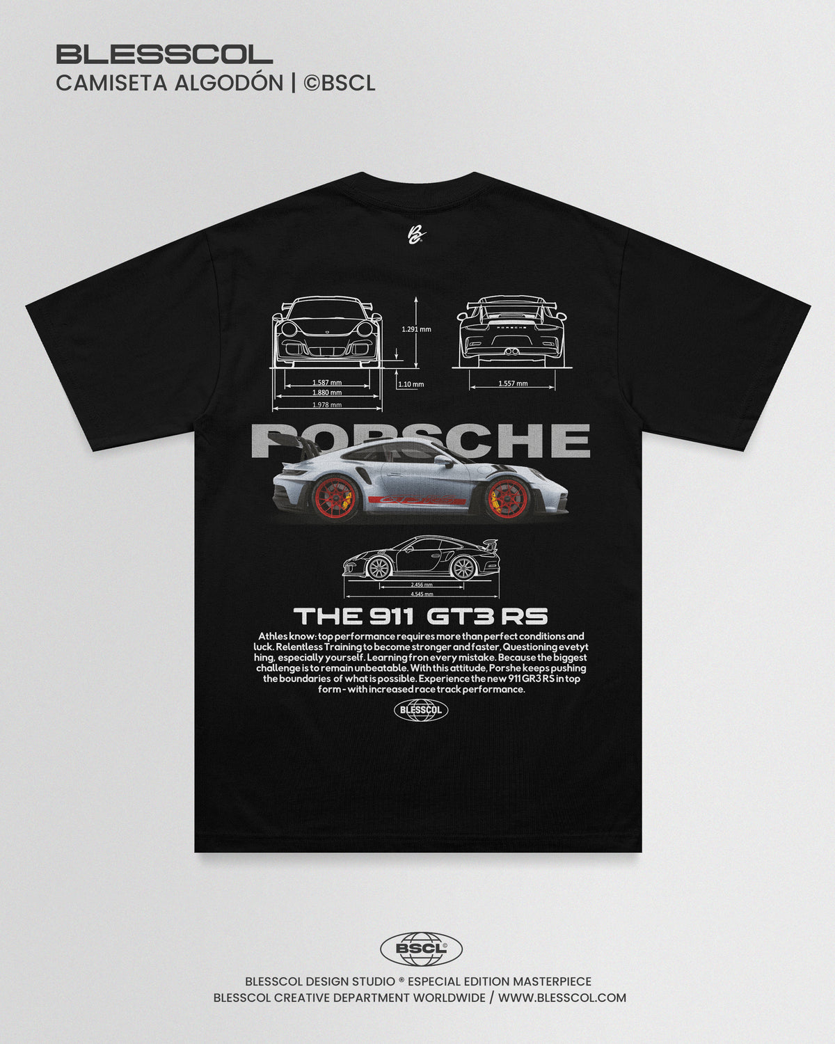 CAMISETA PORSCHE 991 GT3 RS ll