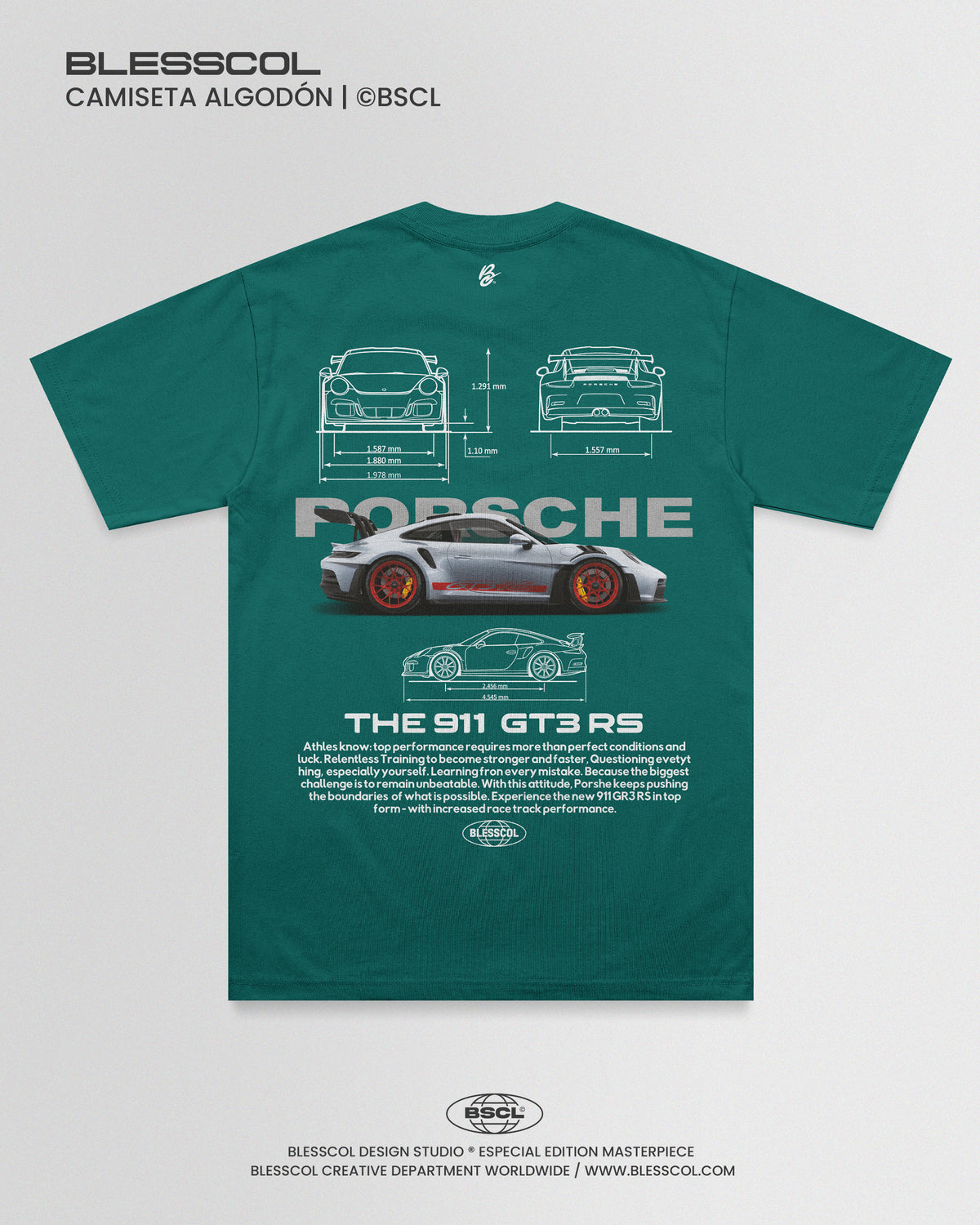 CAMISETA PORSCHE 991 GT3 RS ll