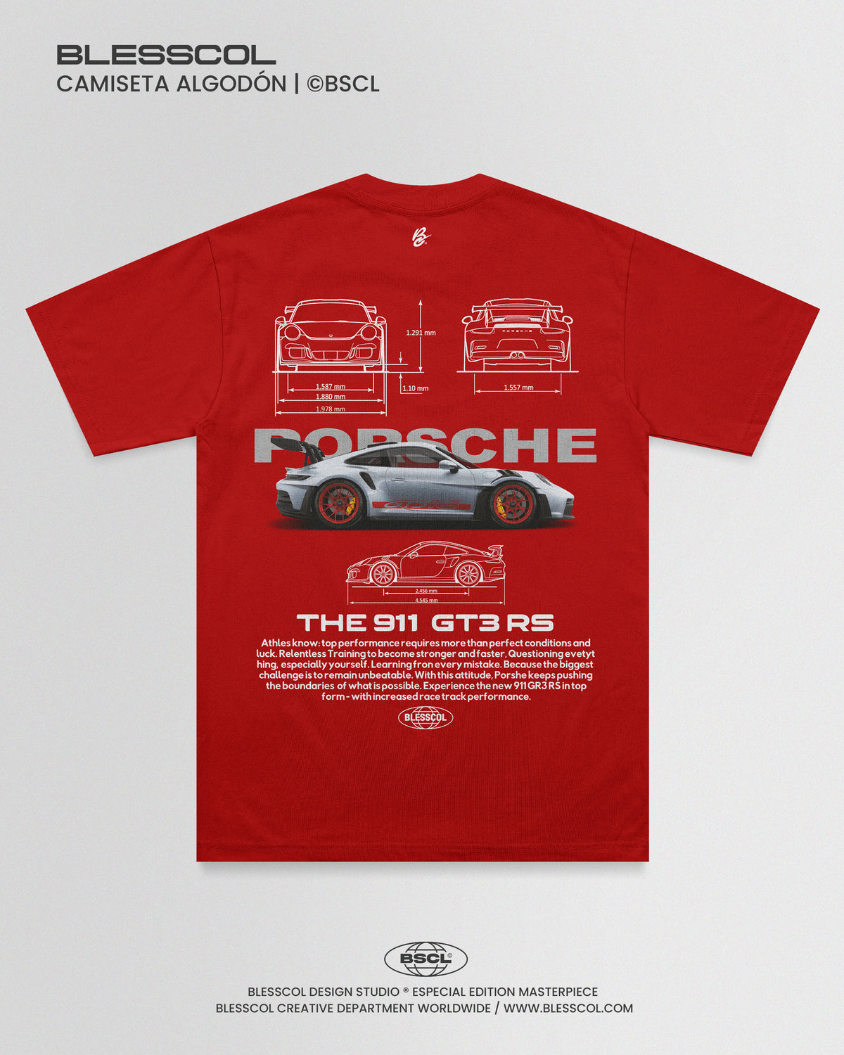 CAMISETA PORSCHE 991 GT3 RS ll
