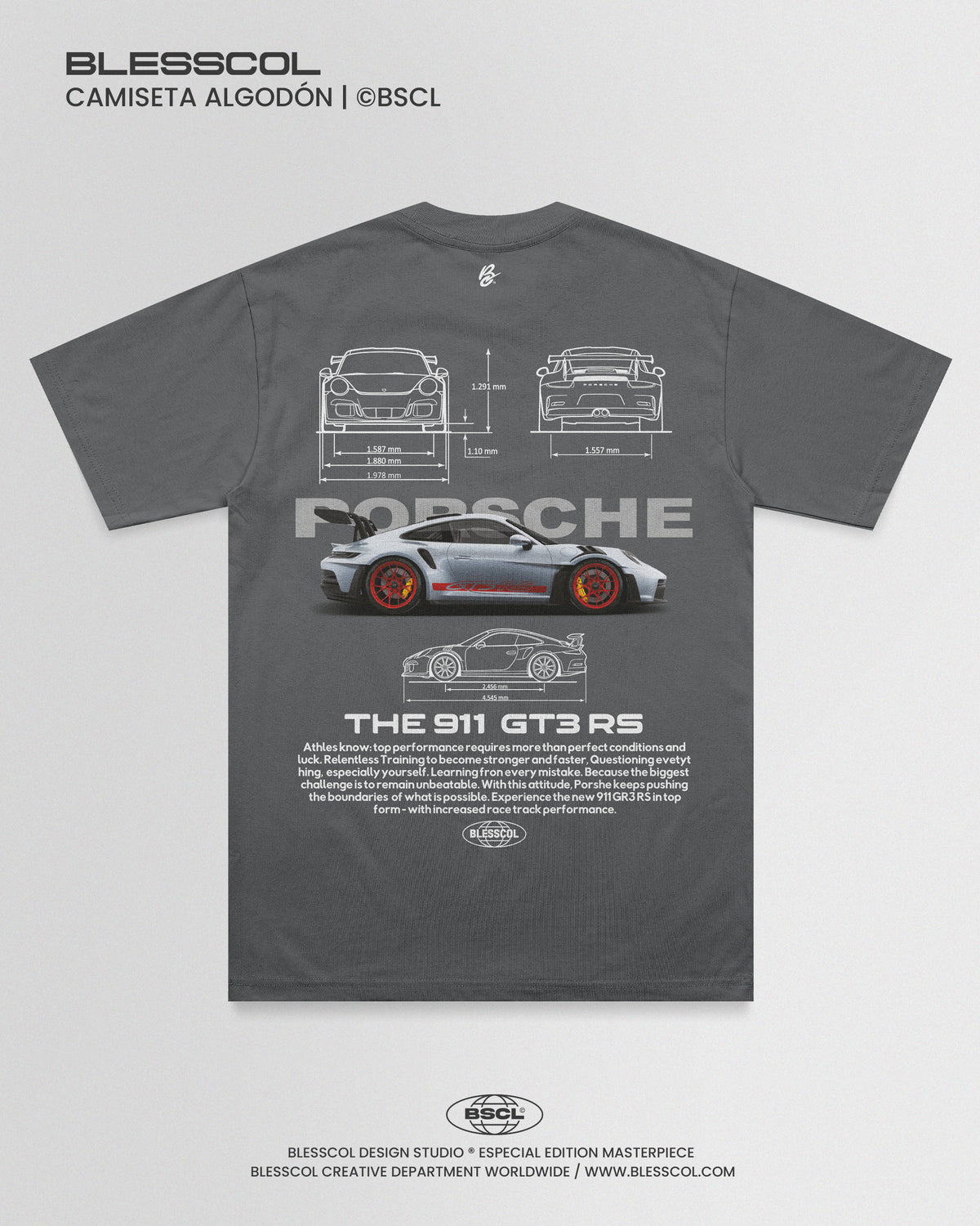 CAMISETA PORSCHE 991 GT3 RS ll