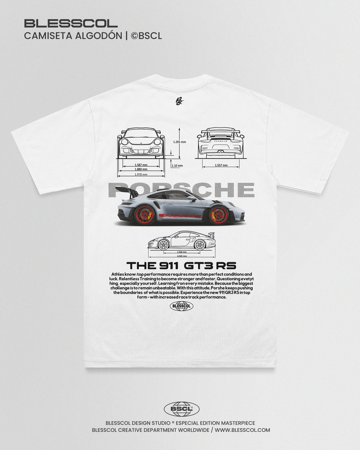 CAMISETA PORSCHE 991 GT3 RS ll