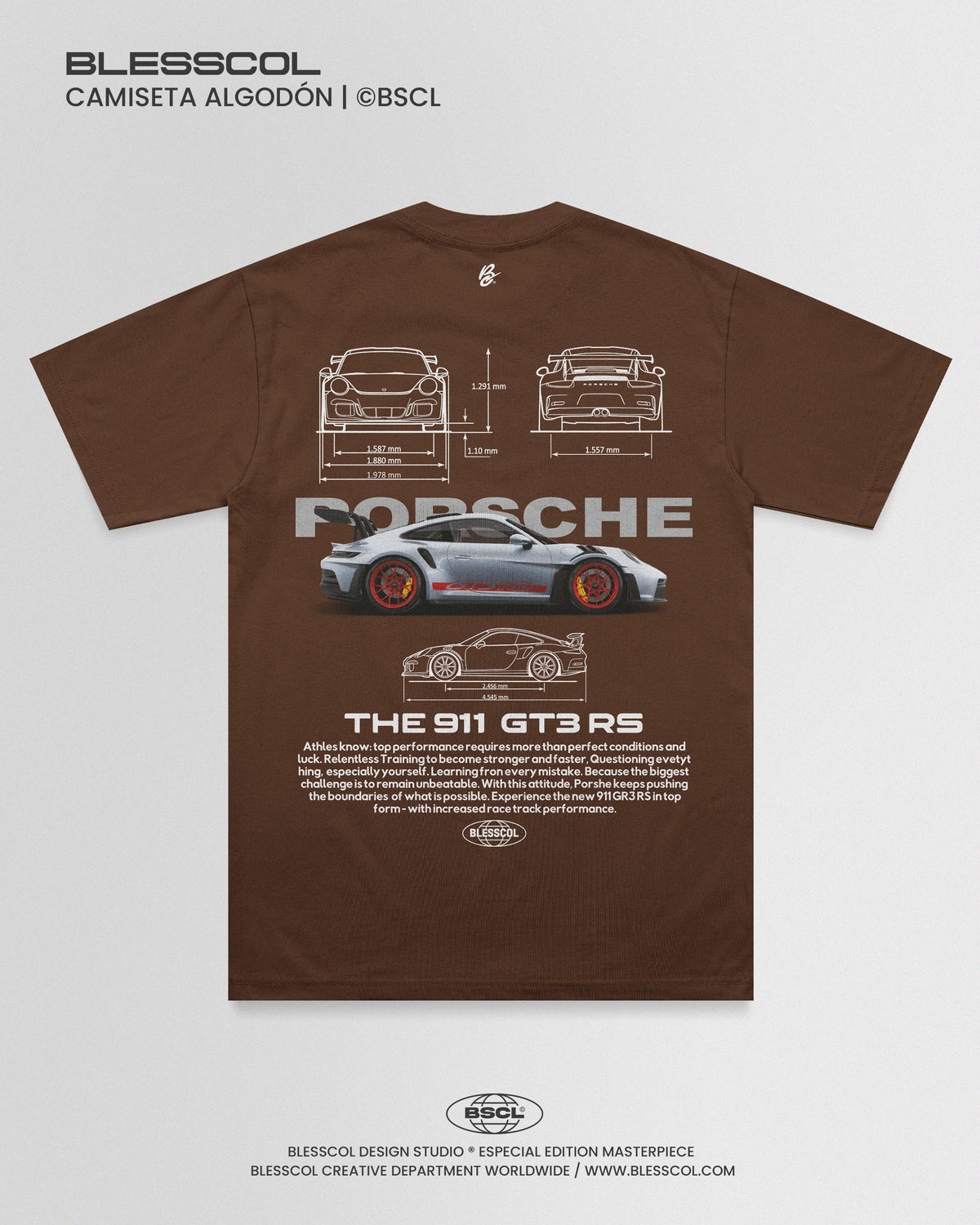 CAMISETA PORSCHE 991 GT3 RS ll