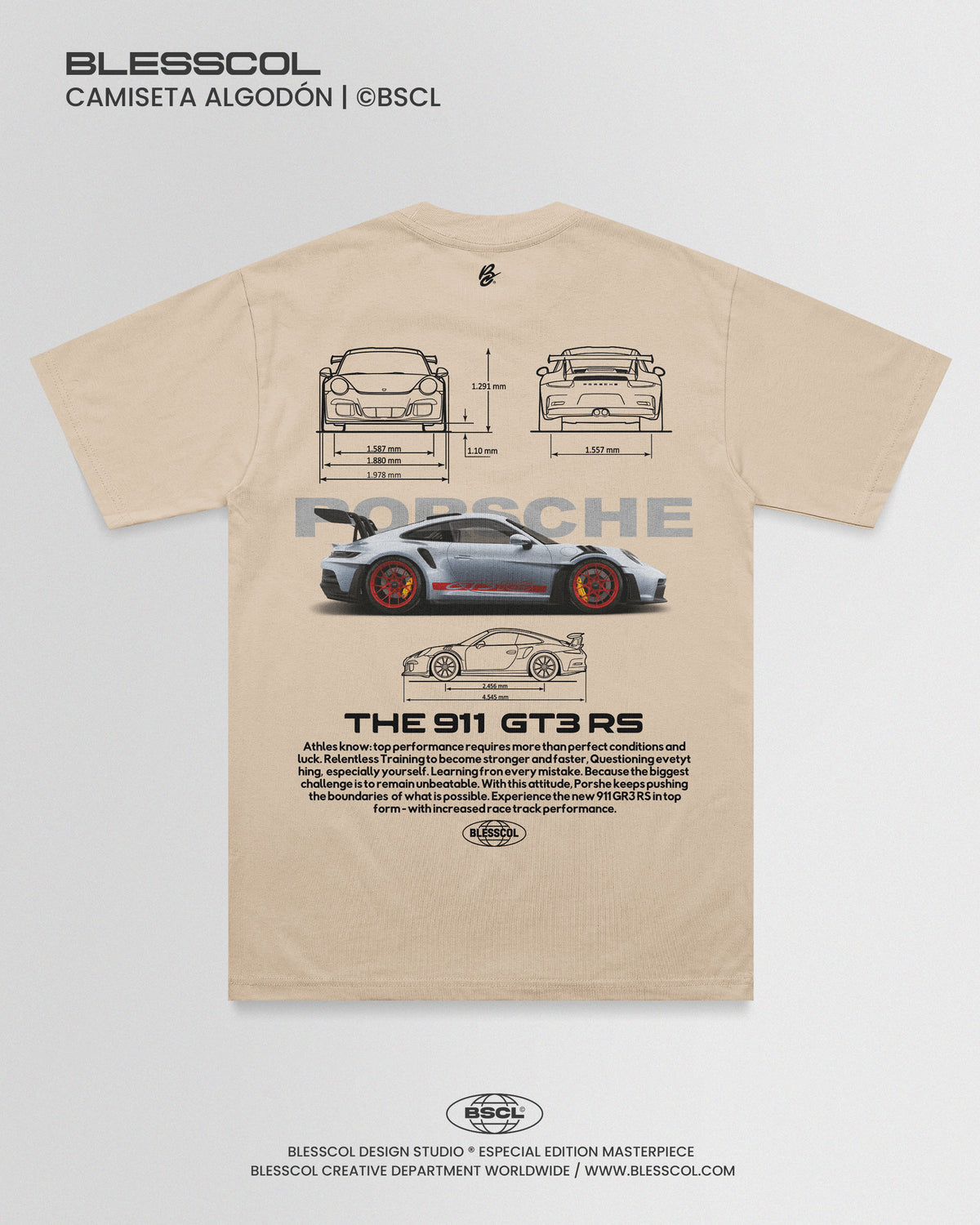 CAMISETA PORSCHE 991 GT3 RS ll