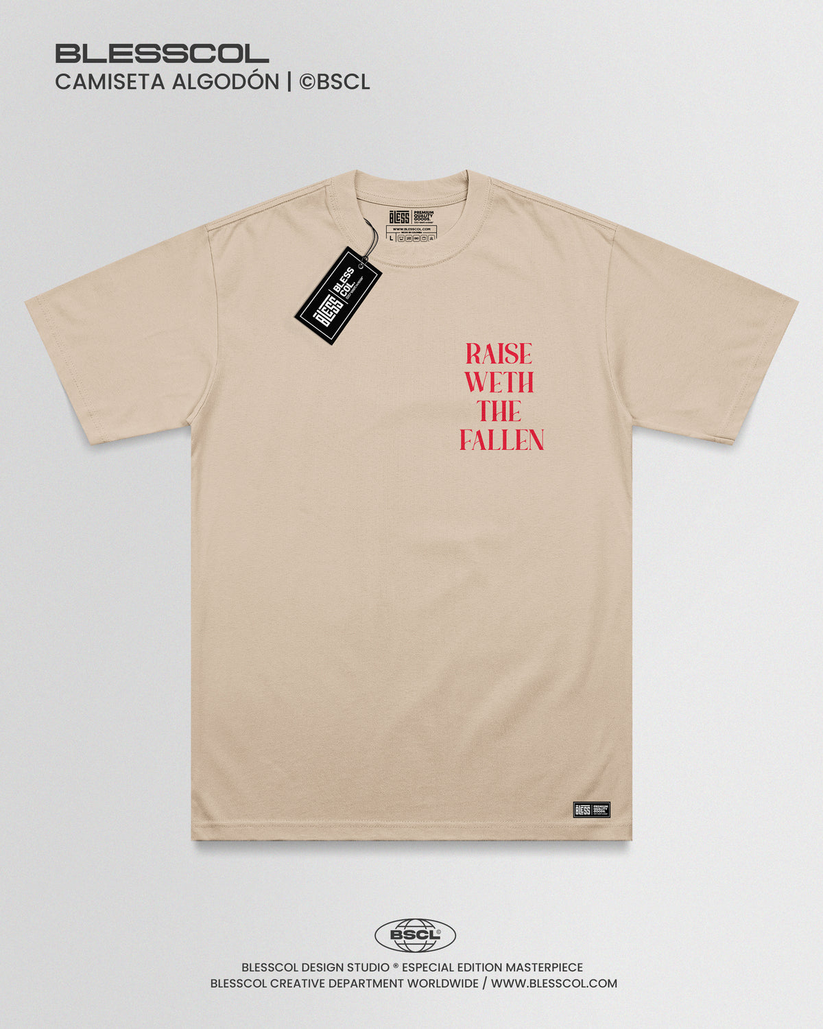 CAMISETA RAISE WETH THE FALLEN