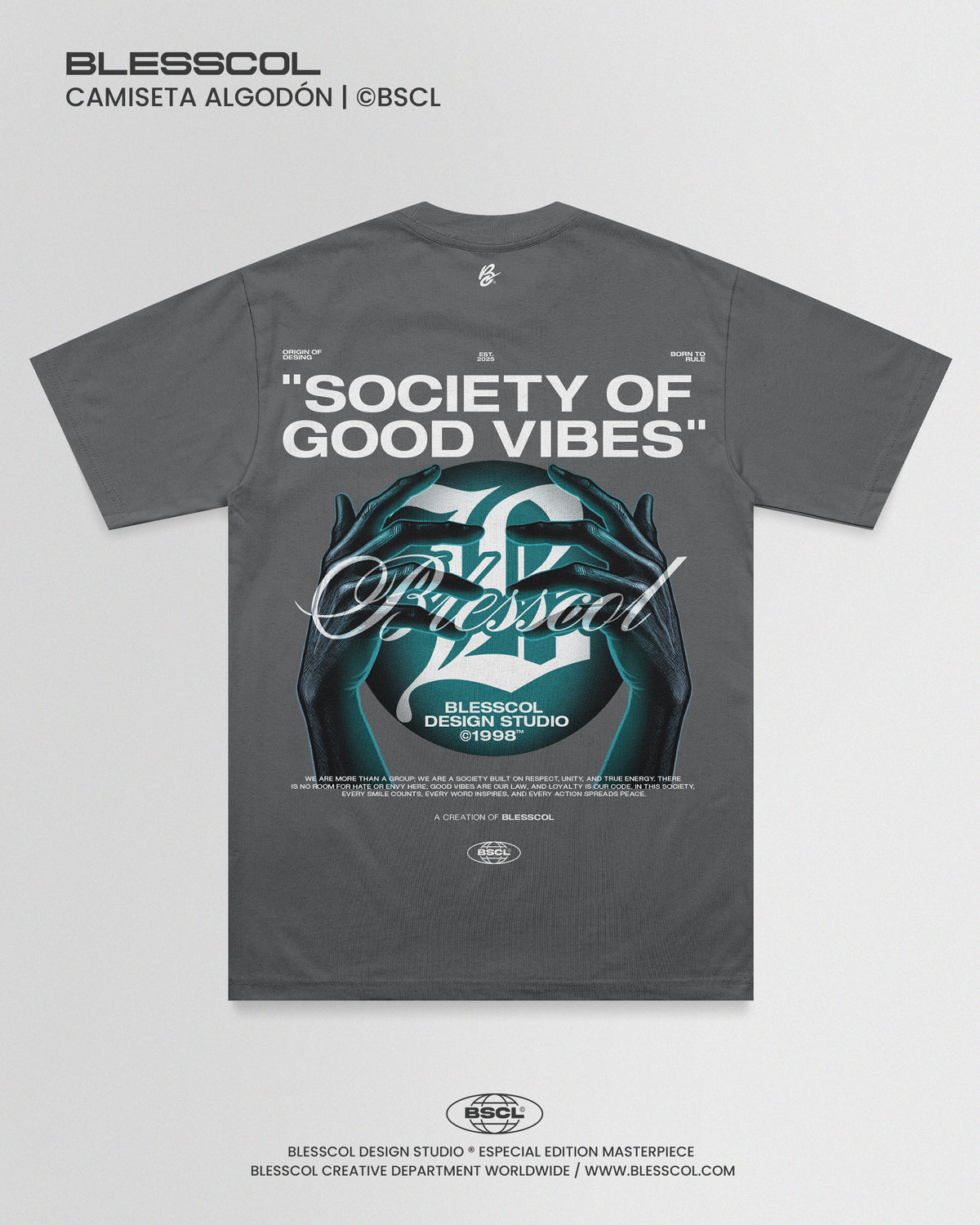 CAMISETA SOCIETY OF GOOD VIBES