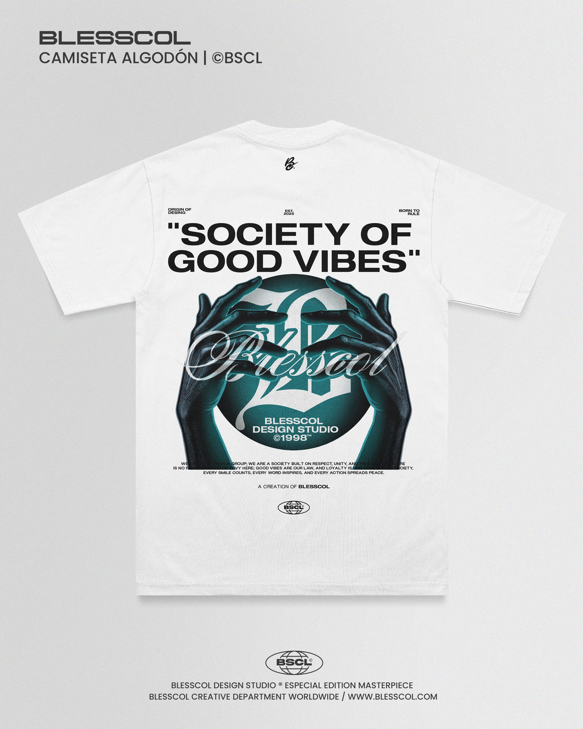 CAMISETA SOCIETY OF GOOD VIBES