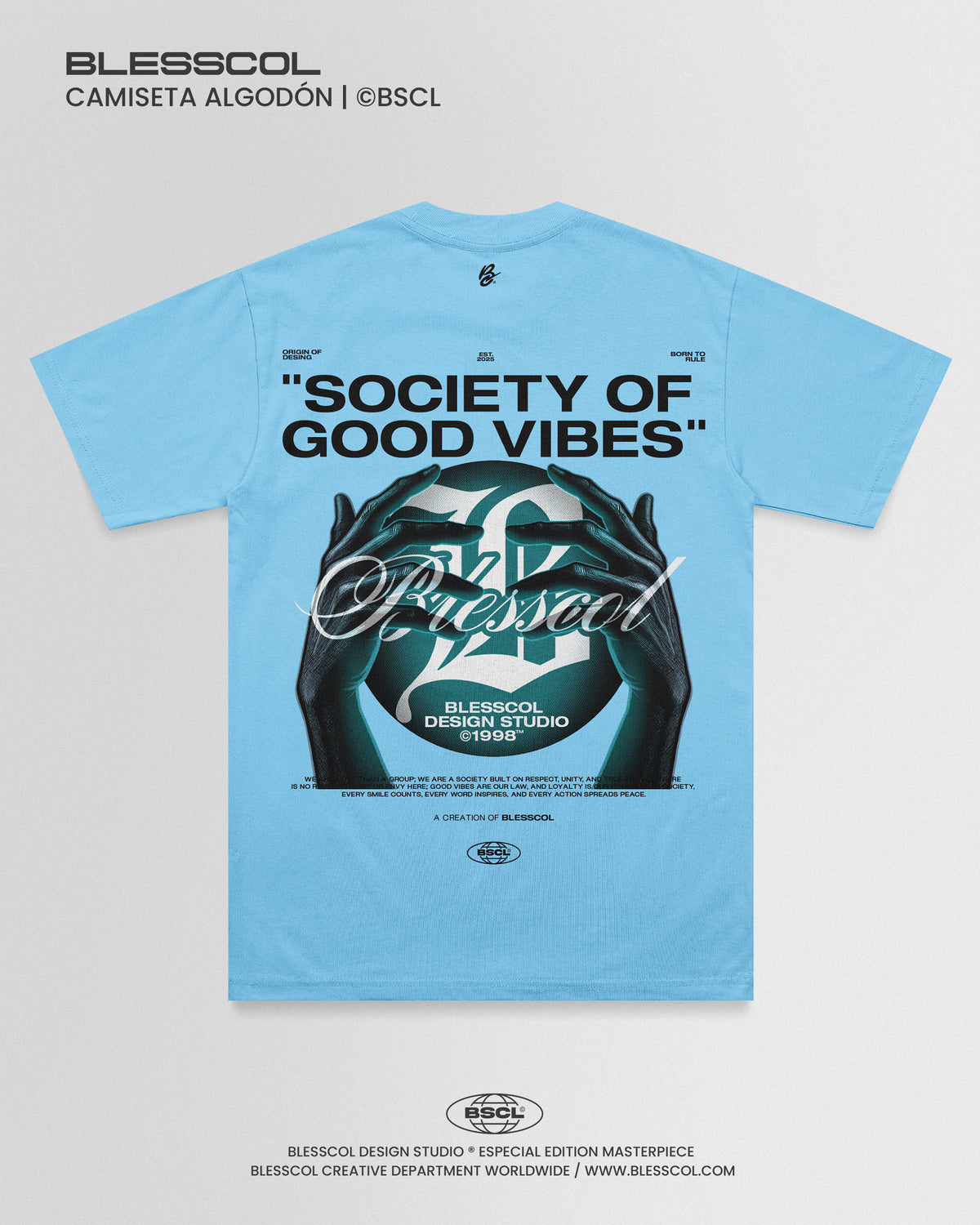 CAMISETA SOCIETY OF GOOD VIBES
