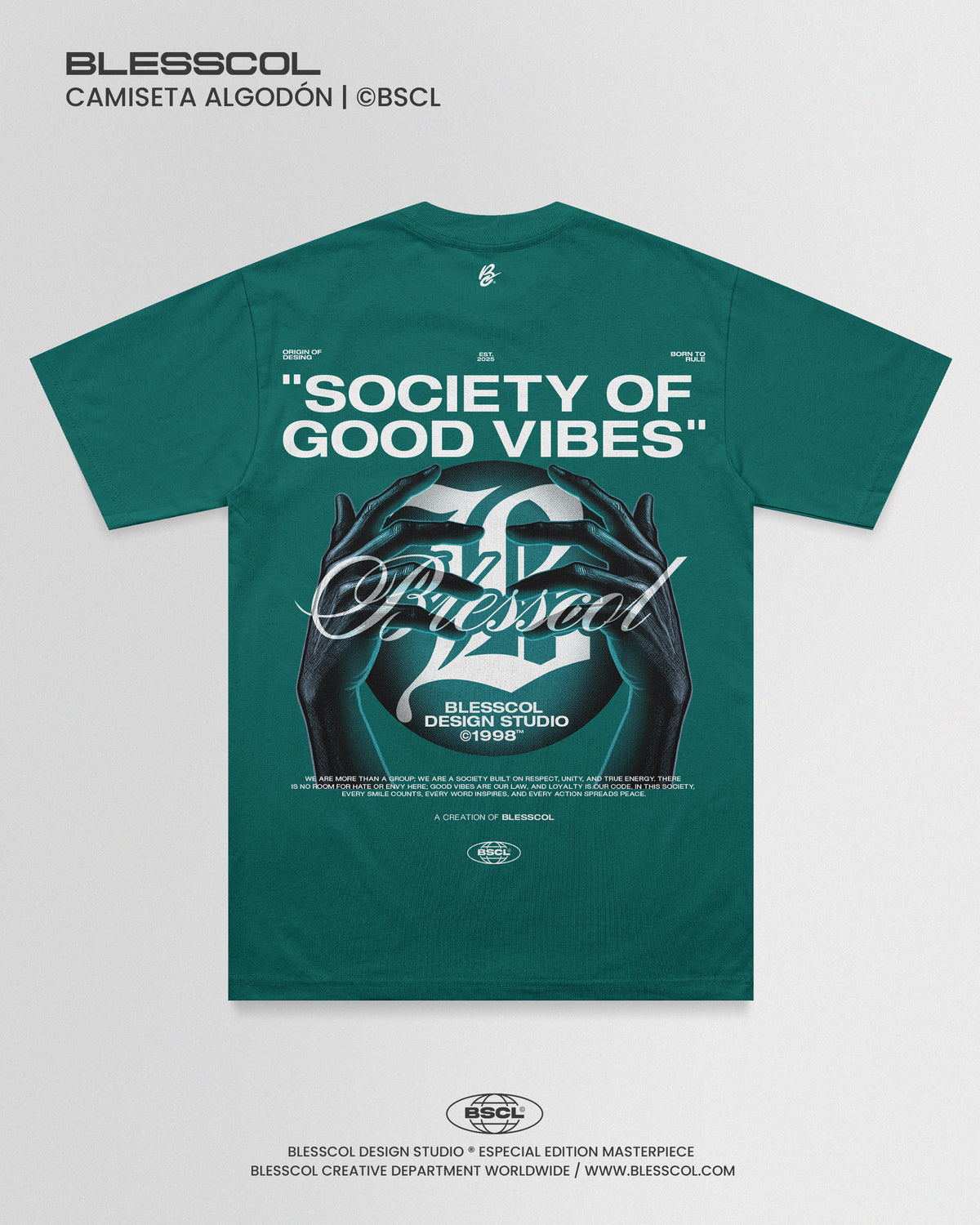 CAMISETA SOCIETY OF GOOD VIBES