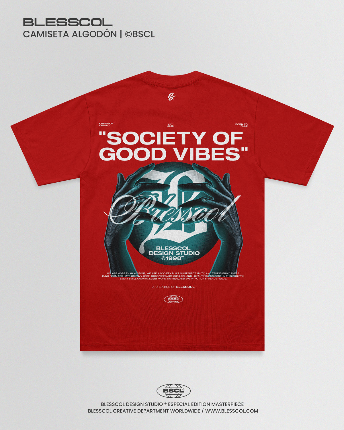 CAMISETA SOCIETY OF GOOD VIBES