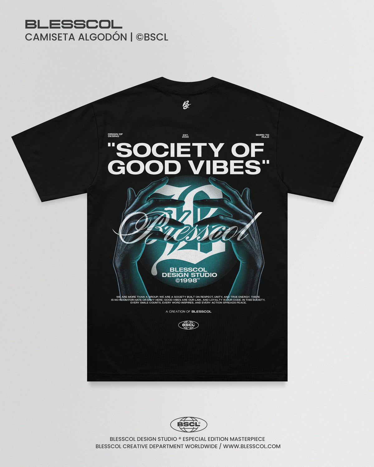 CAMISETA SOCIETY OF GOOD VIBES