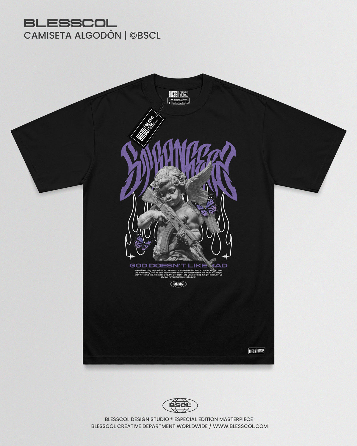 CAMISETA STRANGERS GOD DOESNT