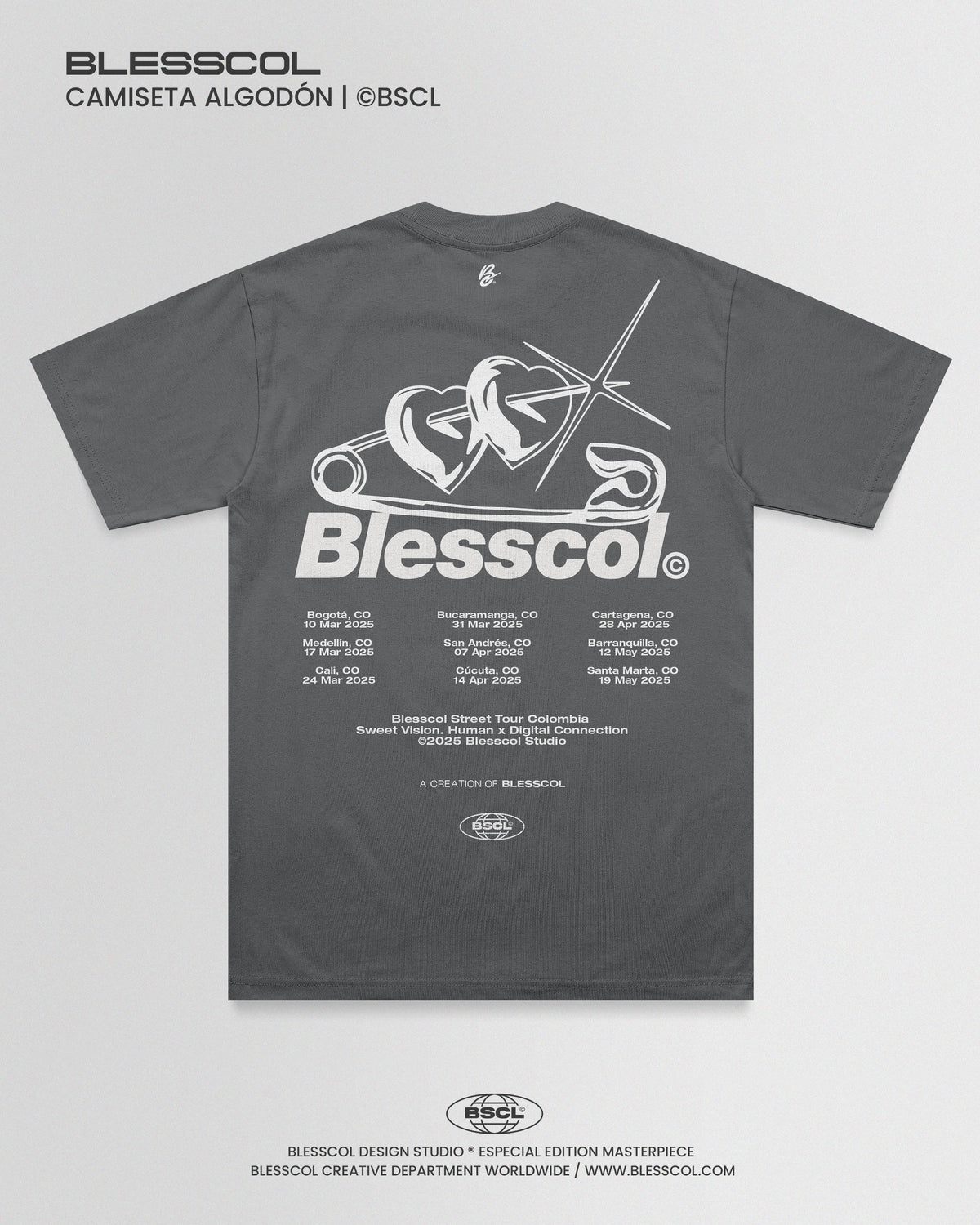 CAMISETA STREET TOUR COL BLESS