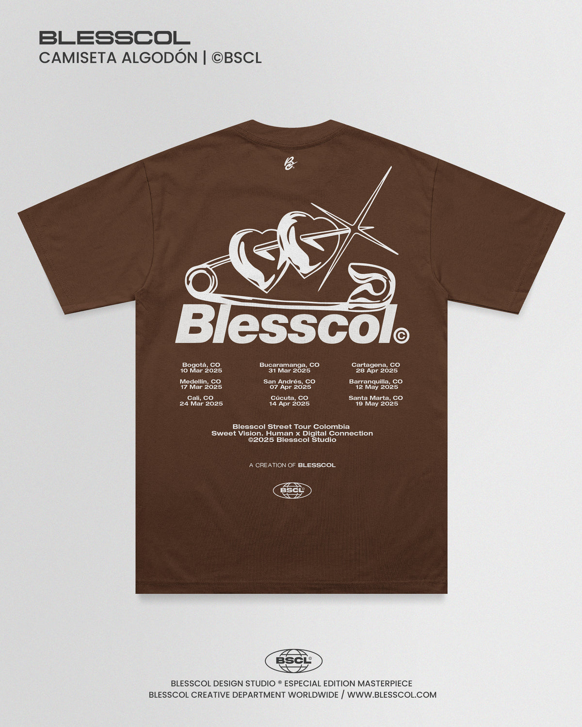 CAMISETA STREET TOUR COL BLESS