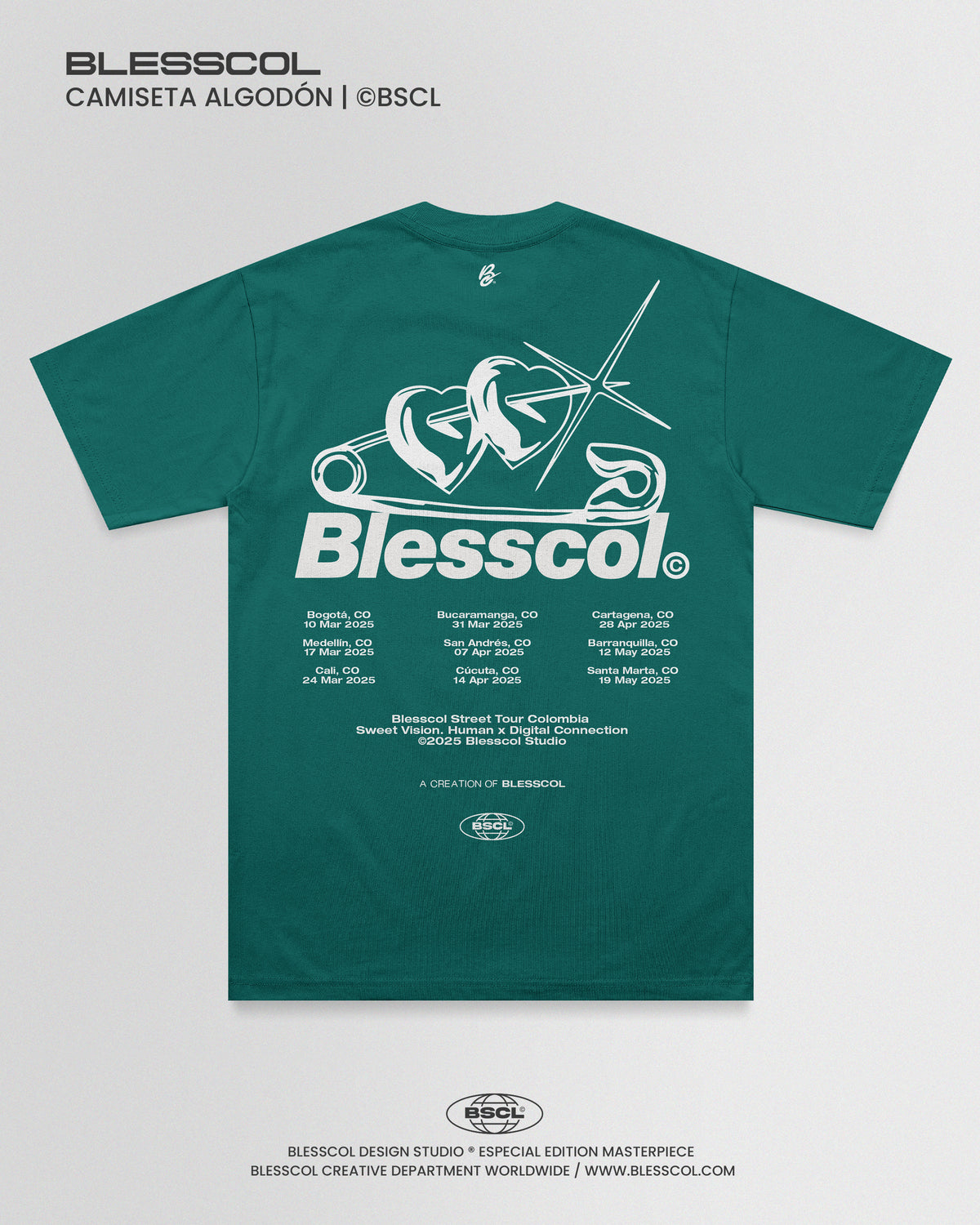 CAMISETA STREET TOUR COL BLESS