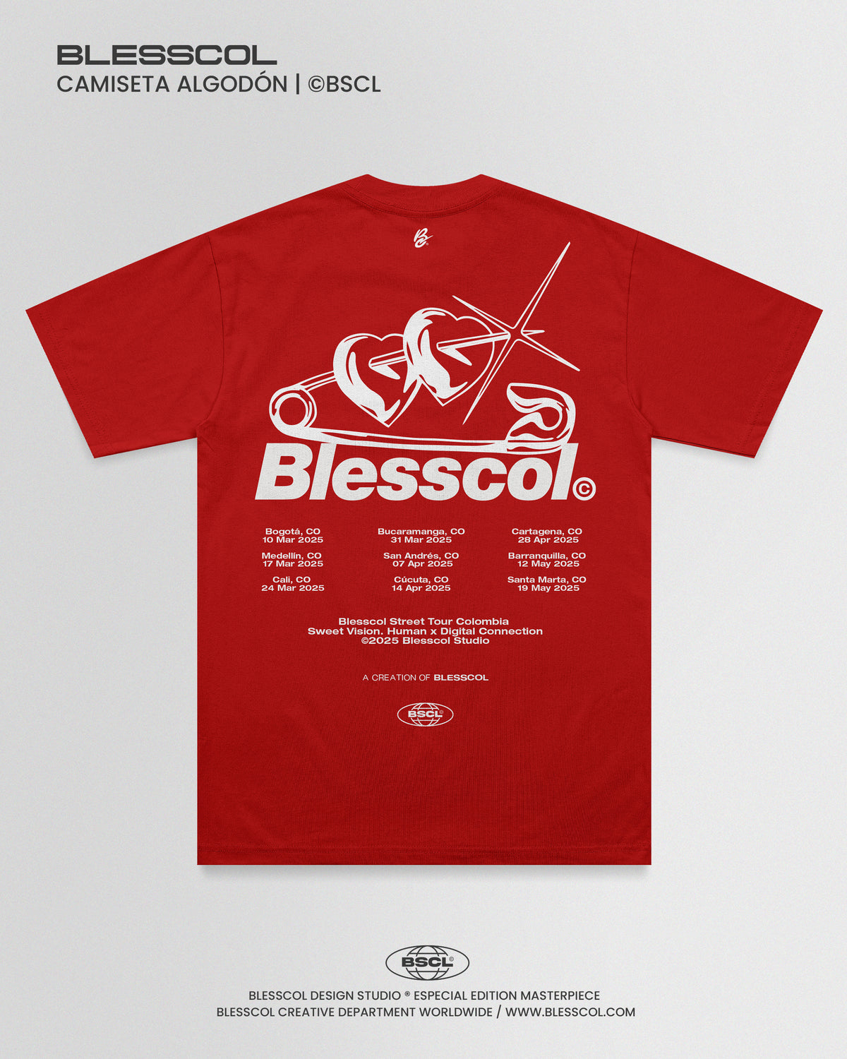 CAMISETA STREET TOUR COL BLESS