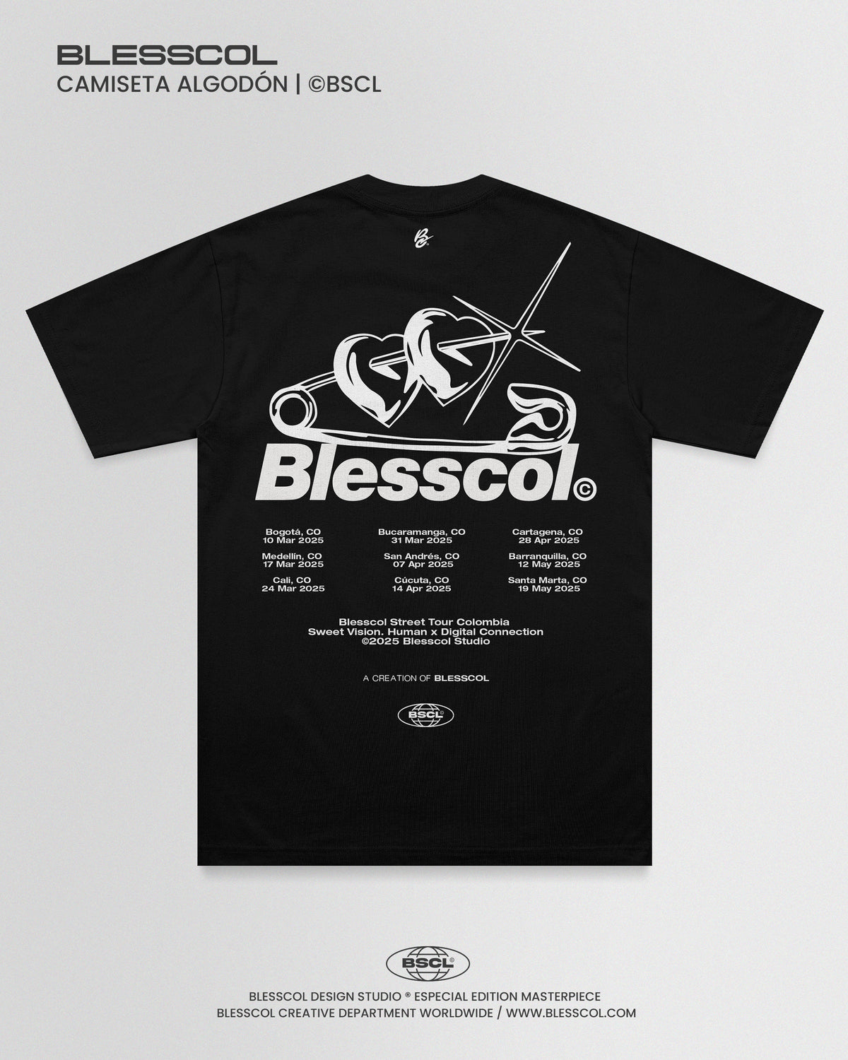 CAMISETA STREET TOUR COL BLESS