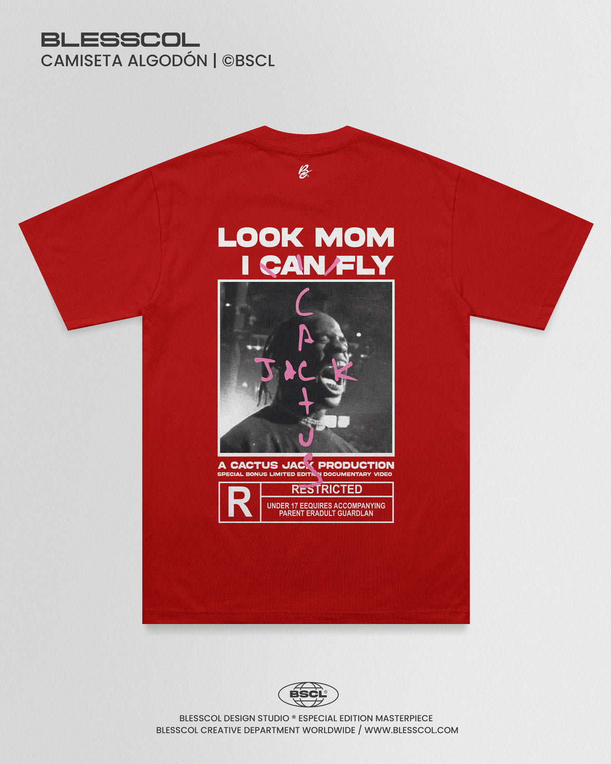 CAMISETA TRAVIS SCOTT CACTUS JACK