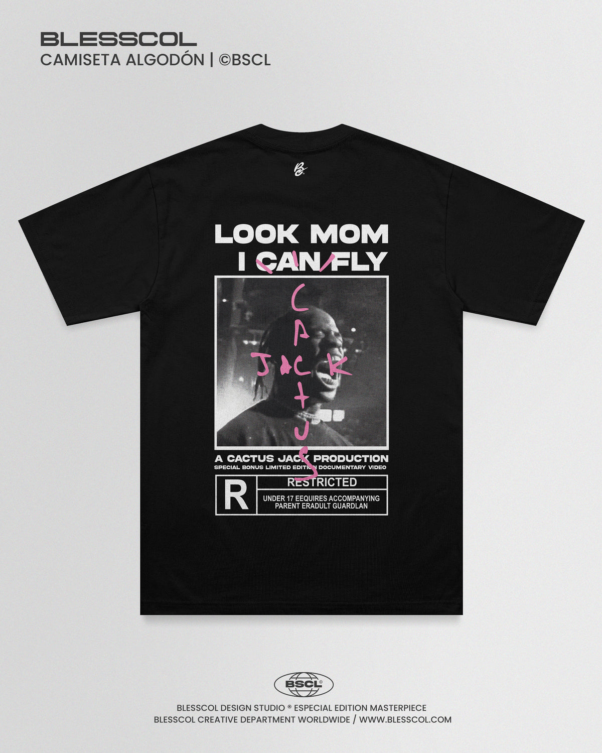 CAMISETA TRAVIS SCOTT CACTUS JACK