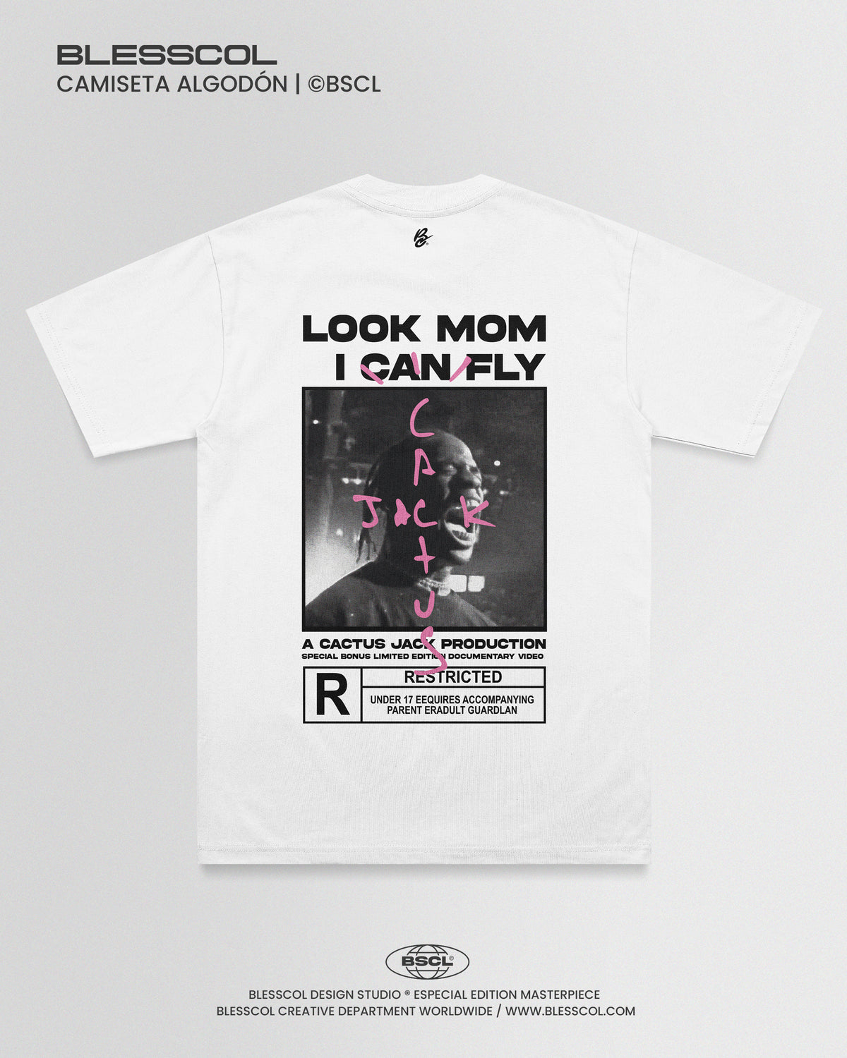 CAMISETA TRAVIS SCOTT CACTUS JACK
