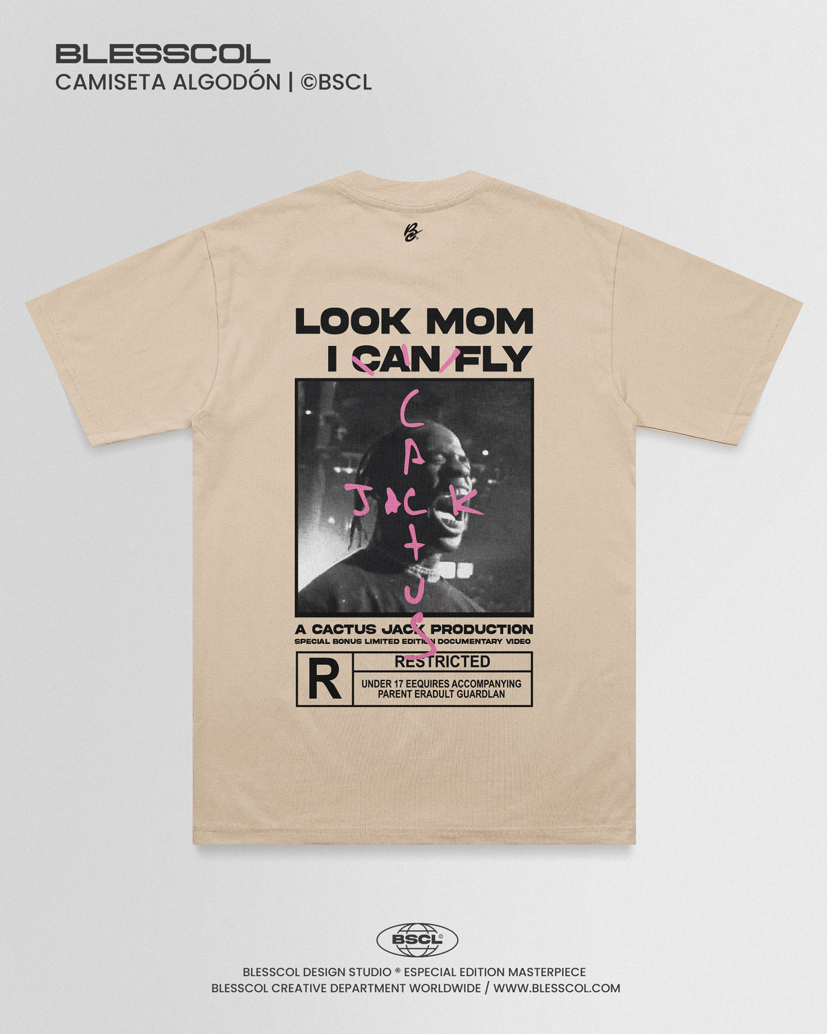 CAMISETA TRAVIS SCOTT CACTUS JACK