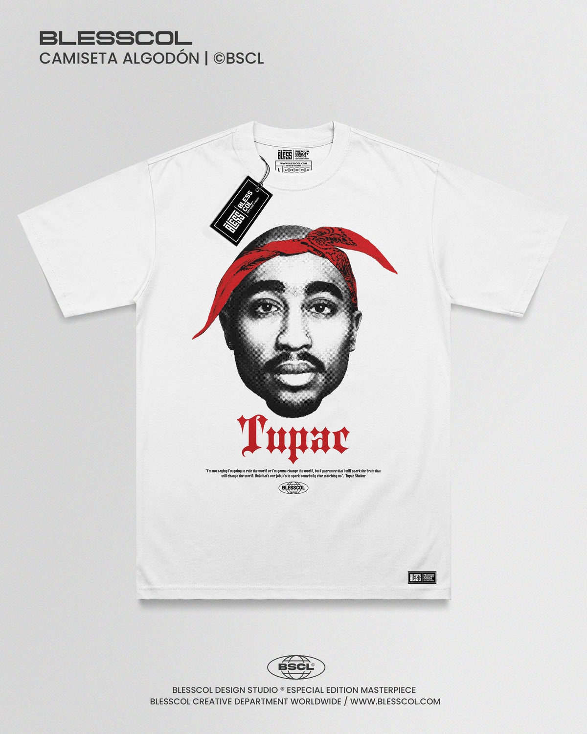 CAMISETA TUPAC SHAKUR EDITION