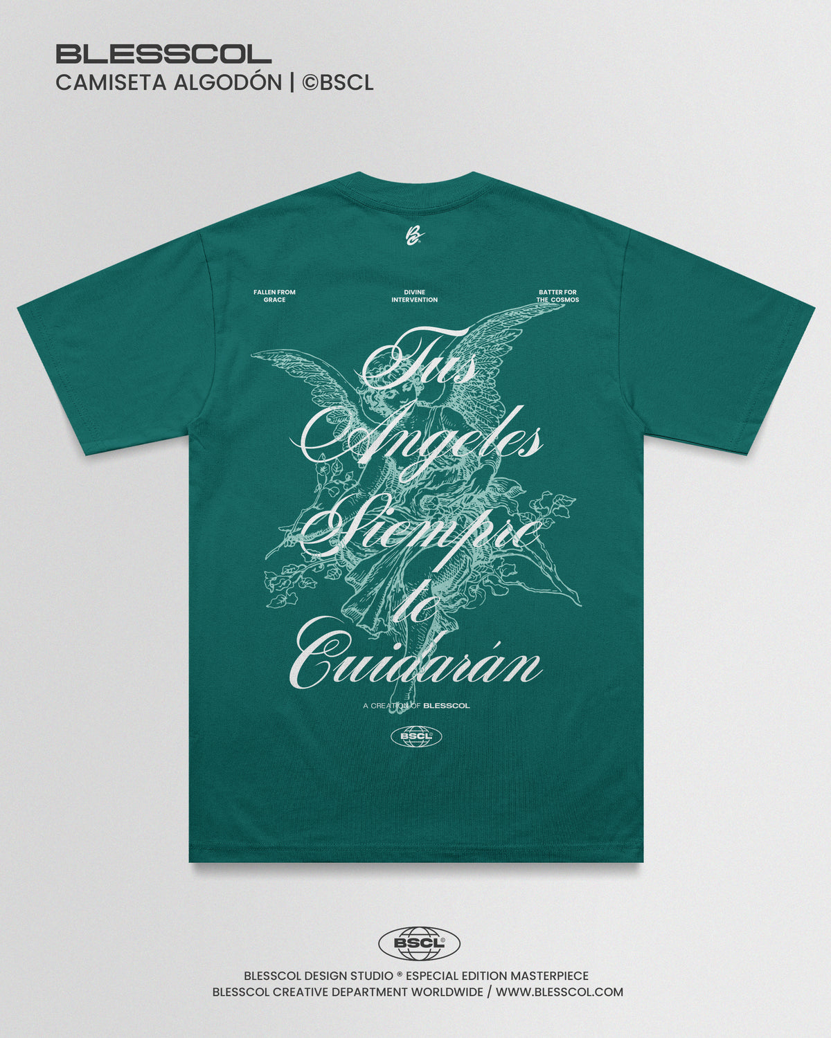CAMISETA TUS ANGELES TE CUIDARÁN