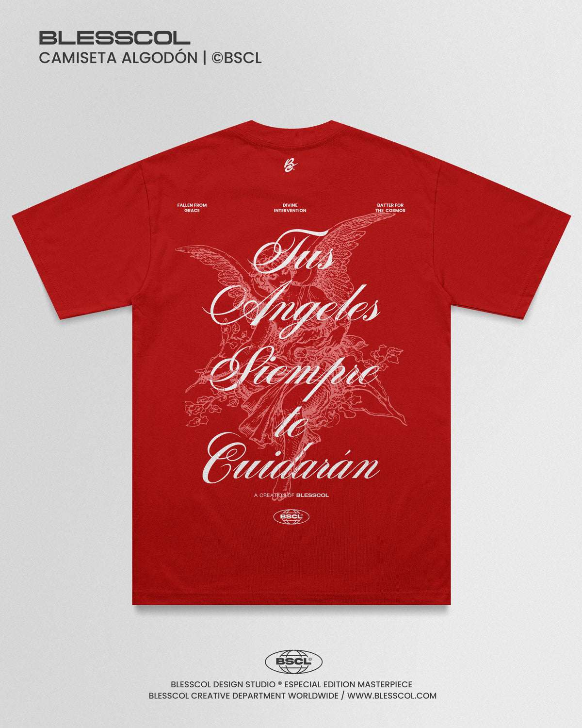 CAMISETA TUS ANGELES TE CUIDARÁN