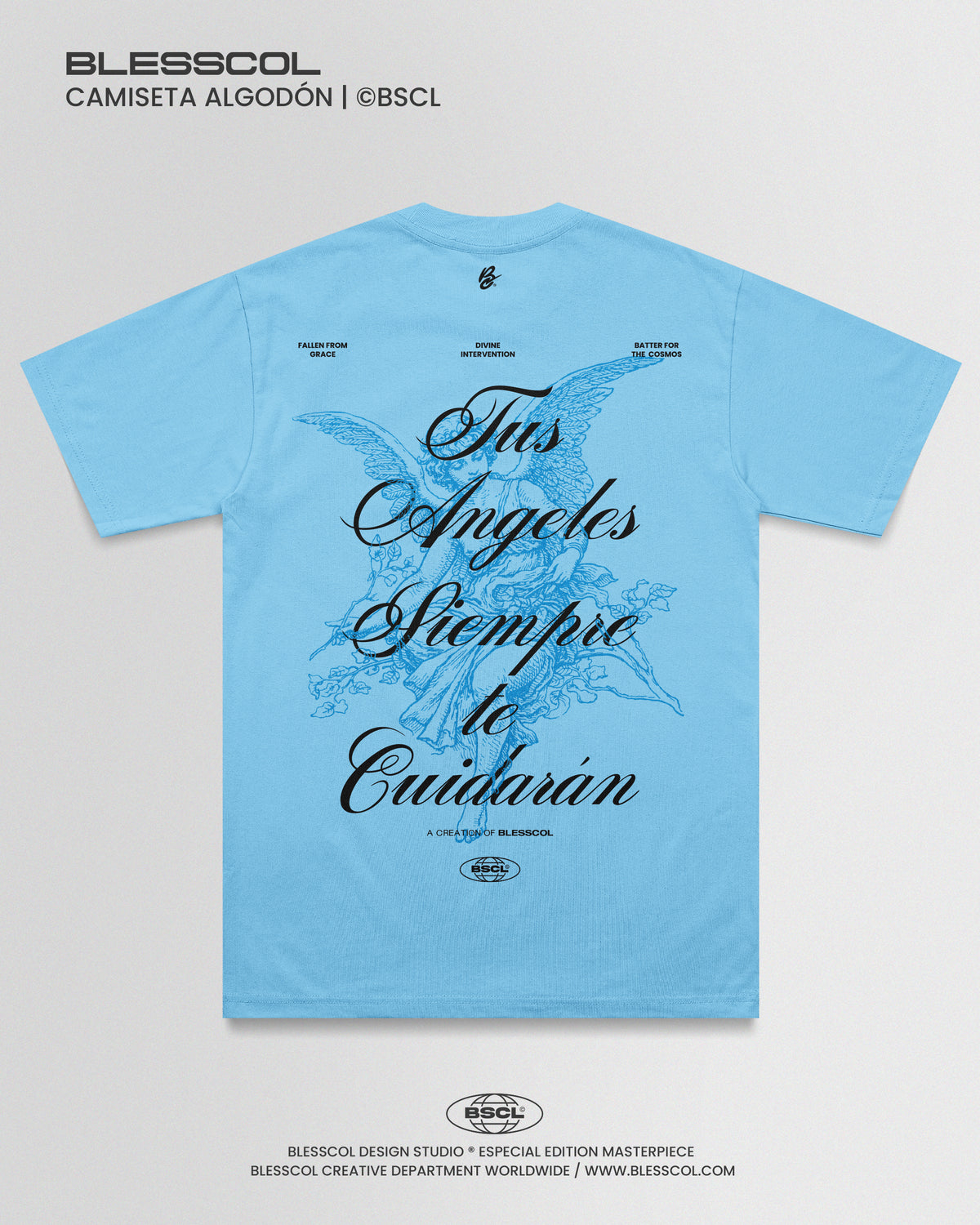 CAMISETA TUS ANGELES TE CUIDARÁN