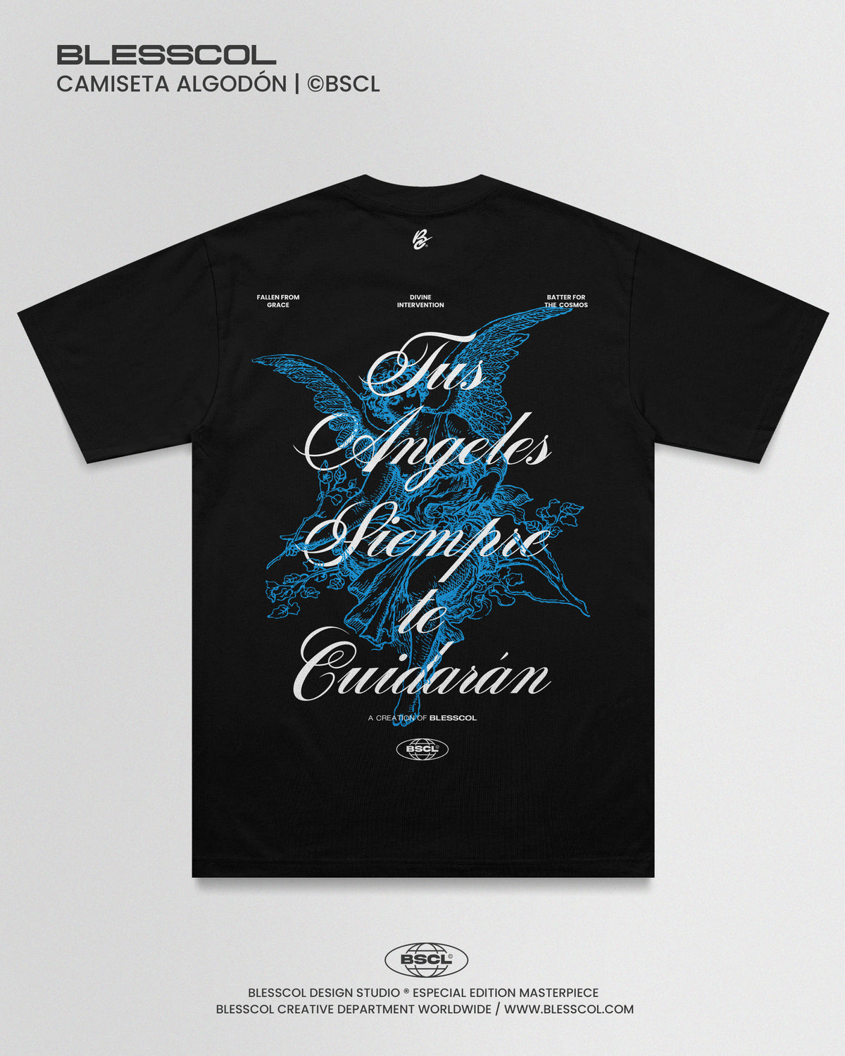 CAMISETA TUS ANGELES TE CUIDARÁN