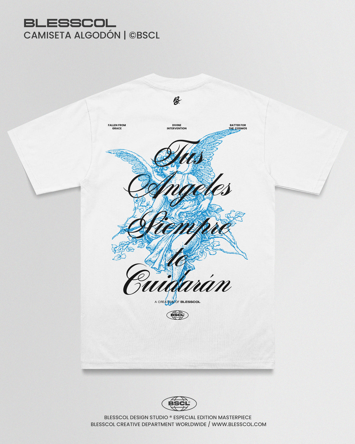 CAMISETA TUS ANGELES TE CUIDARÁN