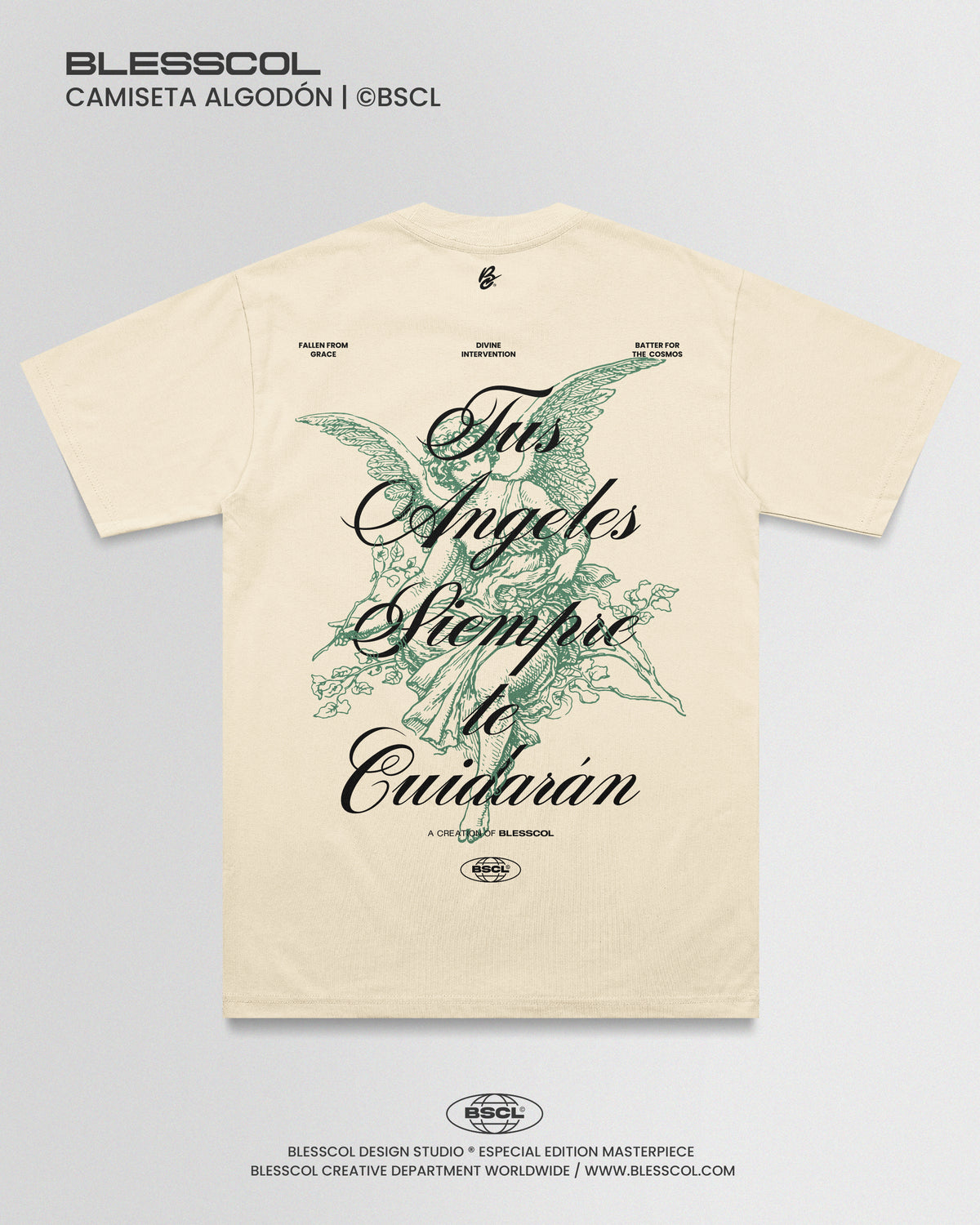 CAMISETA TUS ANGELES TE CUIDARÁN