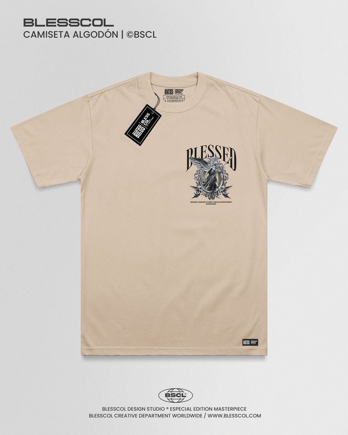 CAMISETA UNISEX BLESSED GLADIATOR