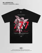 CAMISETA UNISEX BLESSED LUCK 777