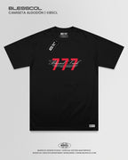 CAMISETA UNISEX BLESSED LUCK 777