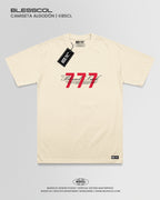 CAMISETA UNISEX BLESSED LUCK 777